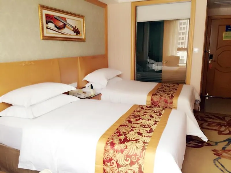 Bed in Vienna Hotel Sanya Yalong Bay Qianguqing