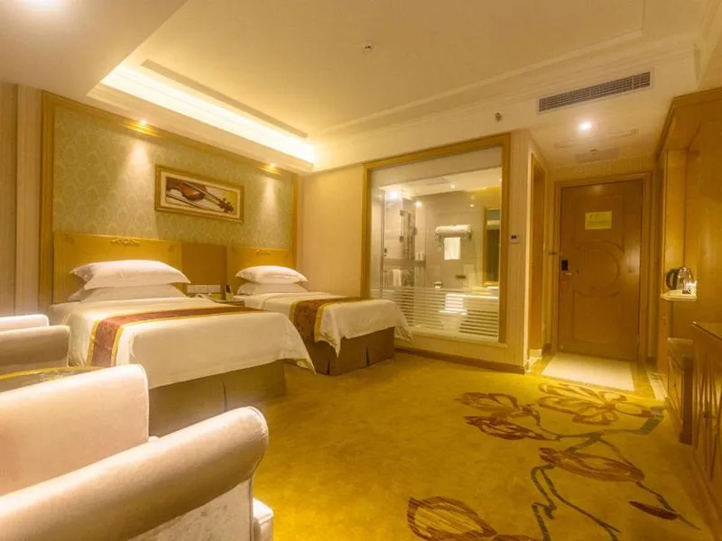 Bed in Vienna Hotel Sanya Yalong Bay Qianguqing