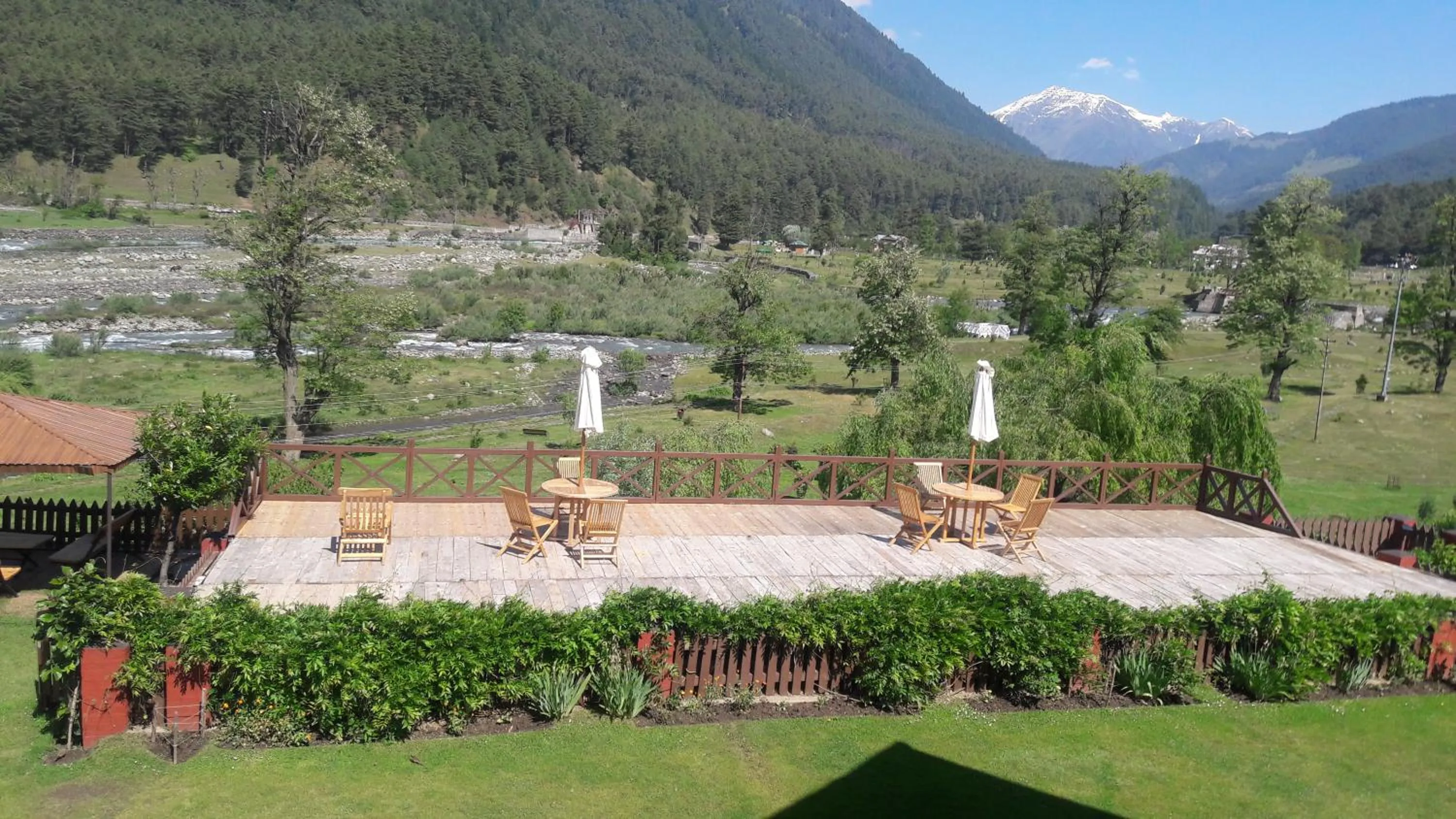 Decorative detail in Pahalgam Hotel