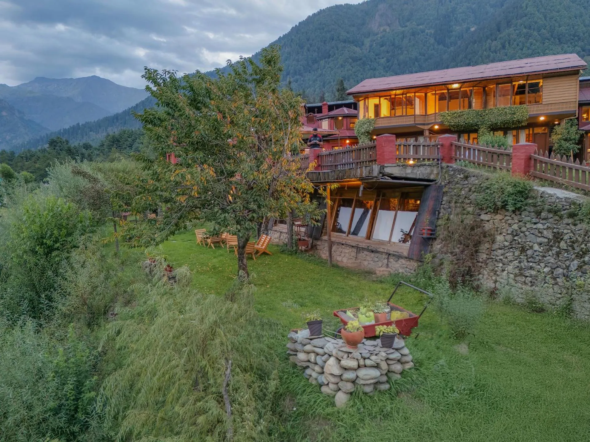 View (from property/room) in Pahalgam Hotel