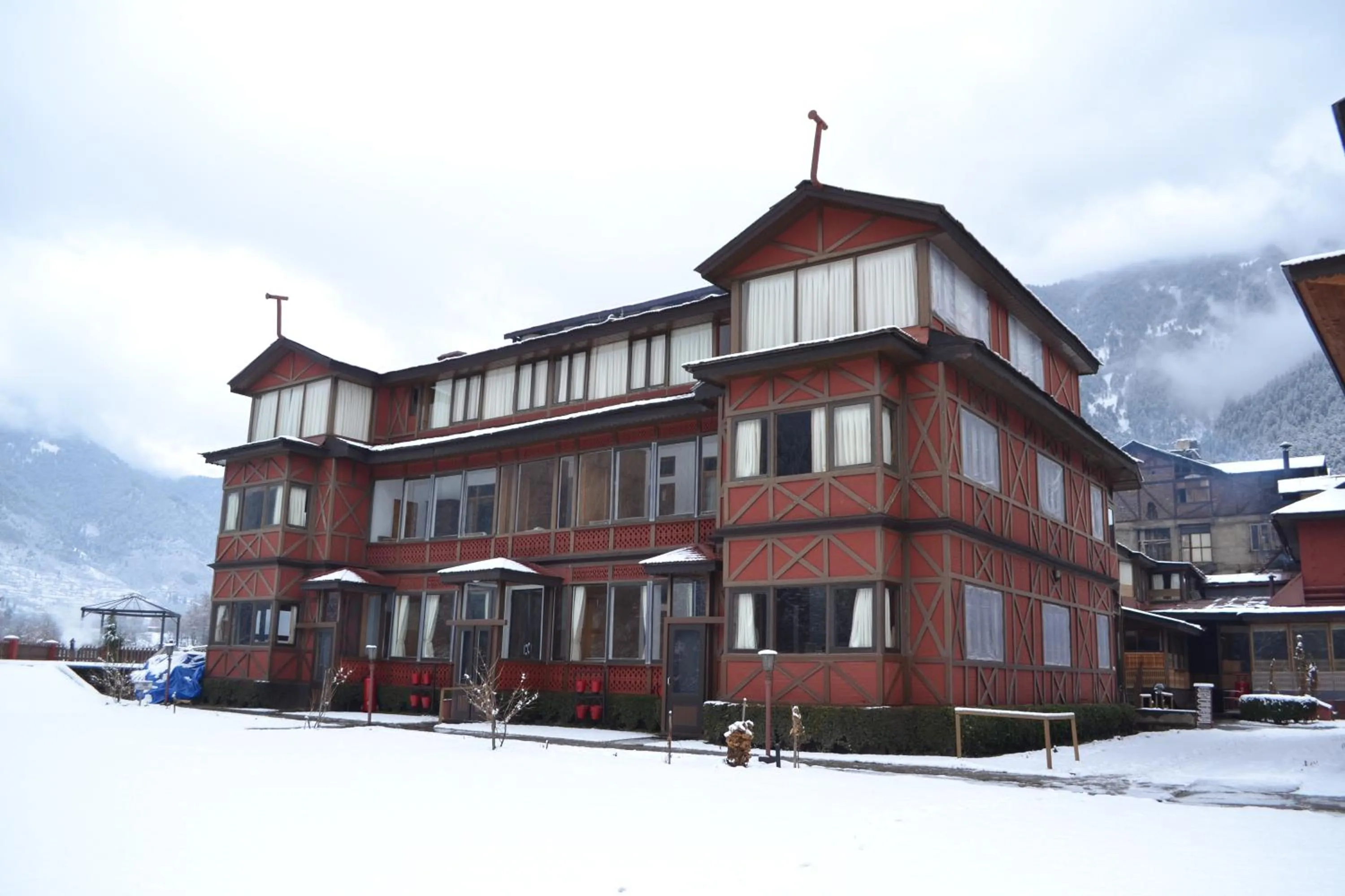 Property building in Pahalgam Hotel