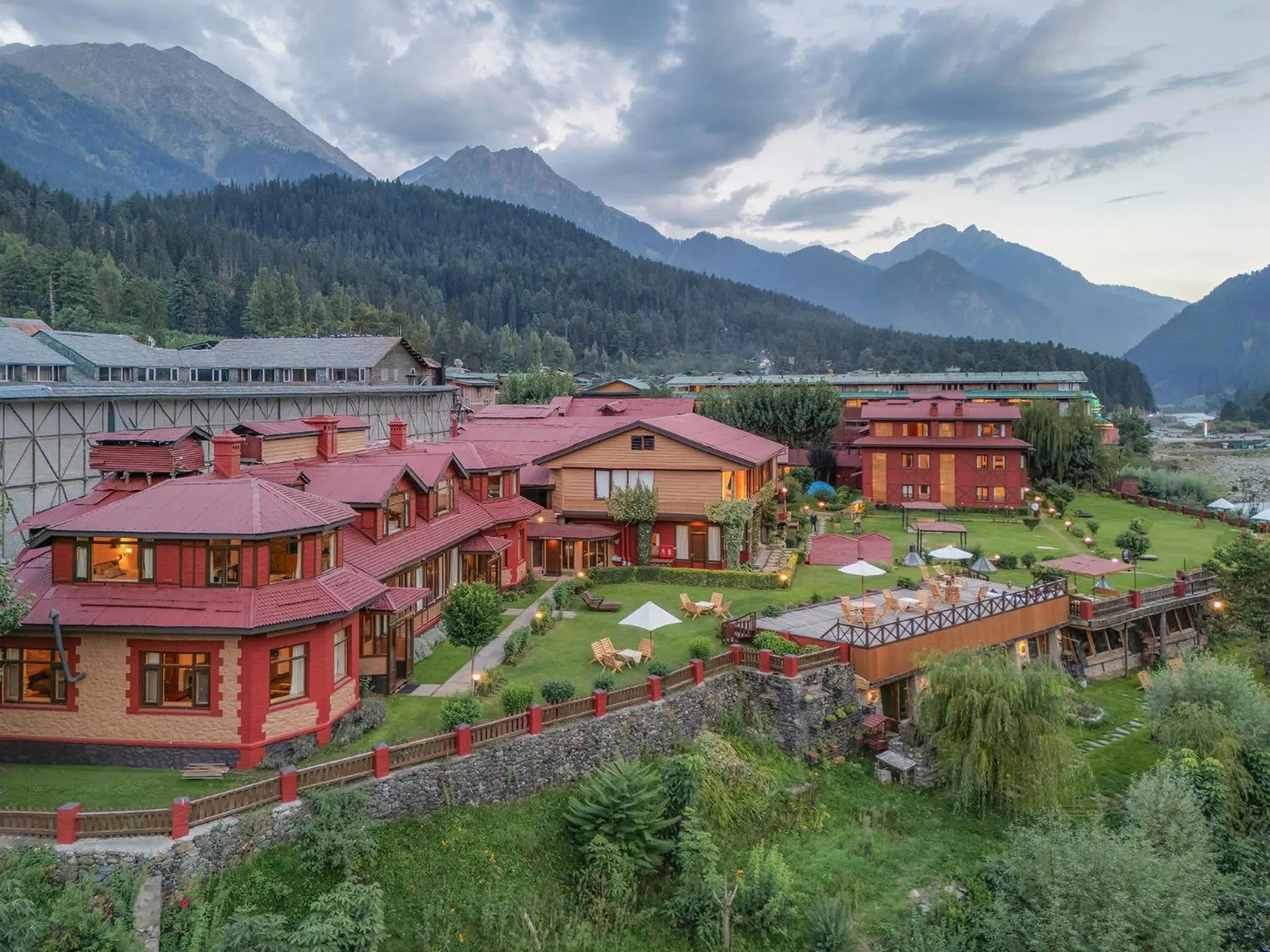 Property building in Pahalgam Hotel
