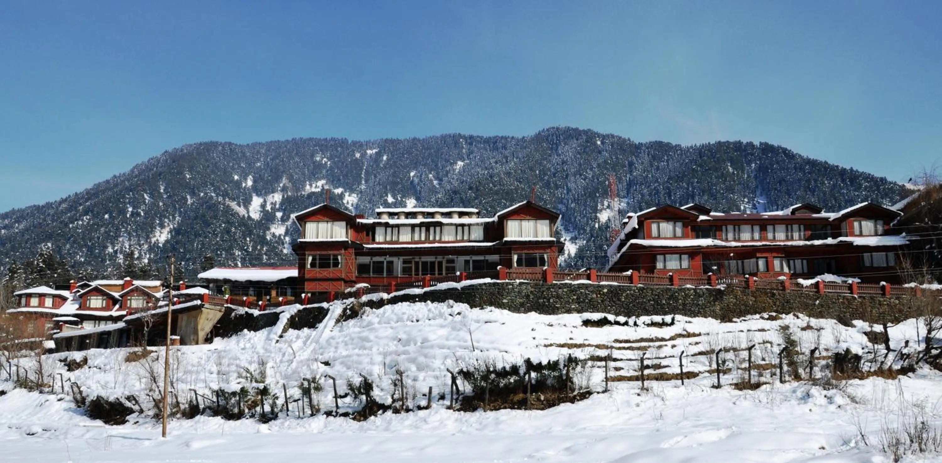 Property building in Pahalgam Hotel