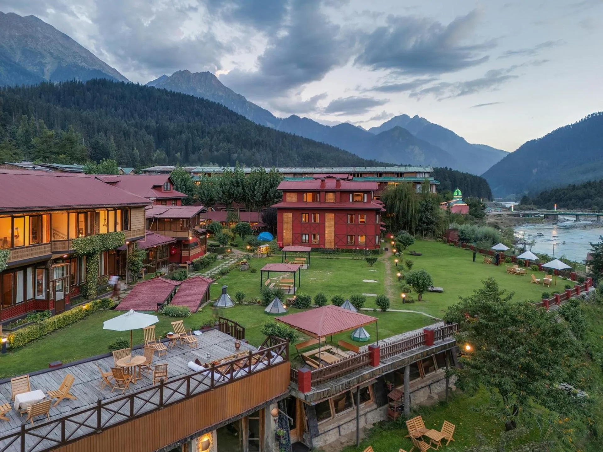 Property building in Pahalgam Hotel