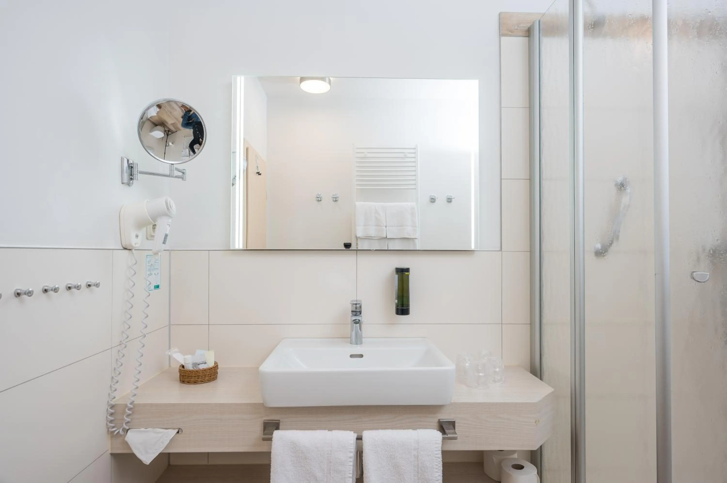 Bathroom in Hotel Haus am Meer