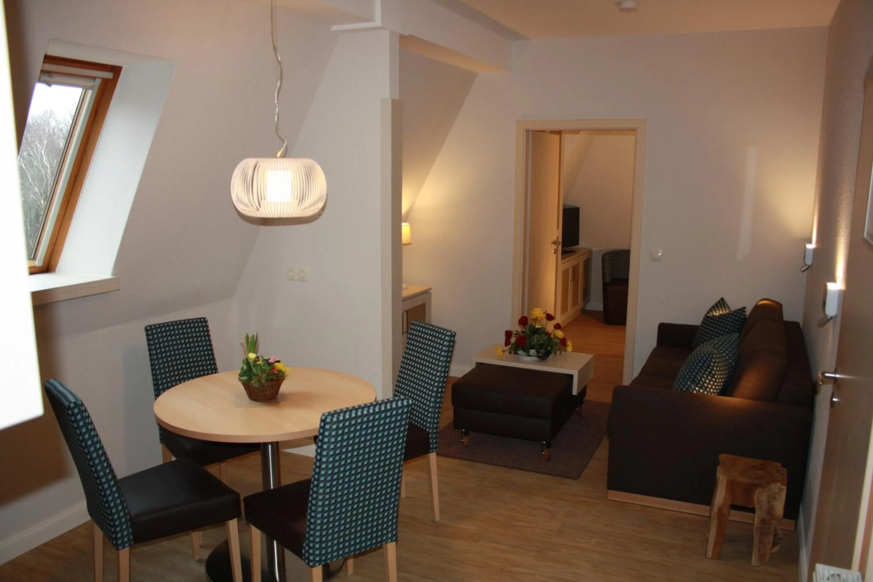 Dining area in Hotel Haus am Meer