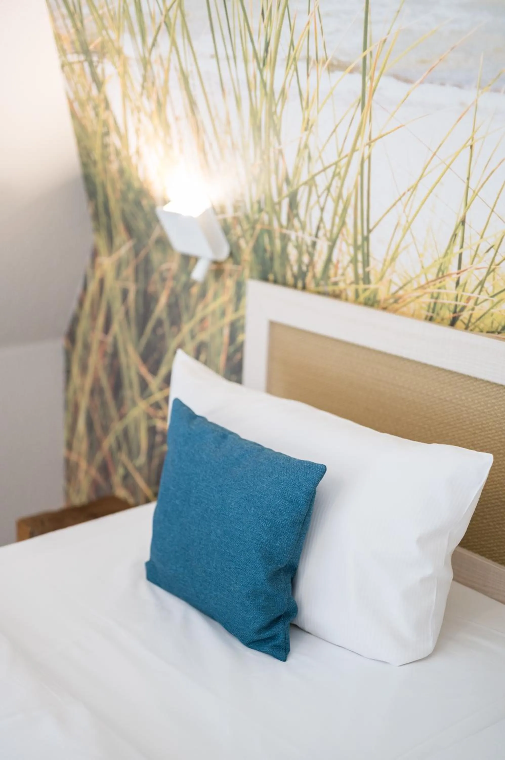 Bed in Hotel Haus am Meer