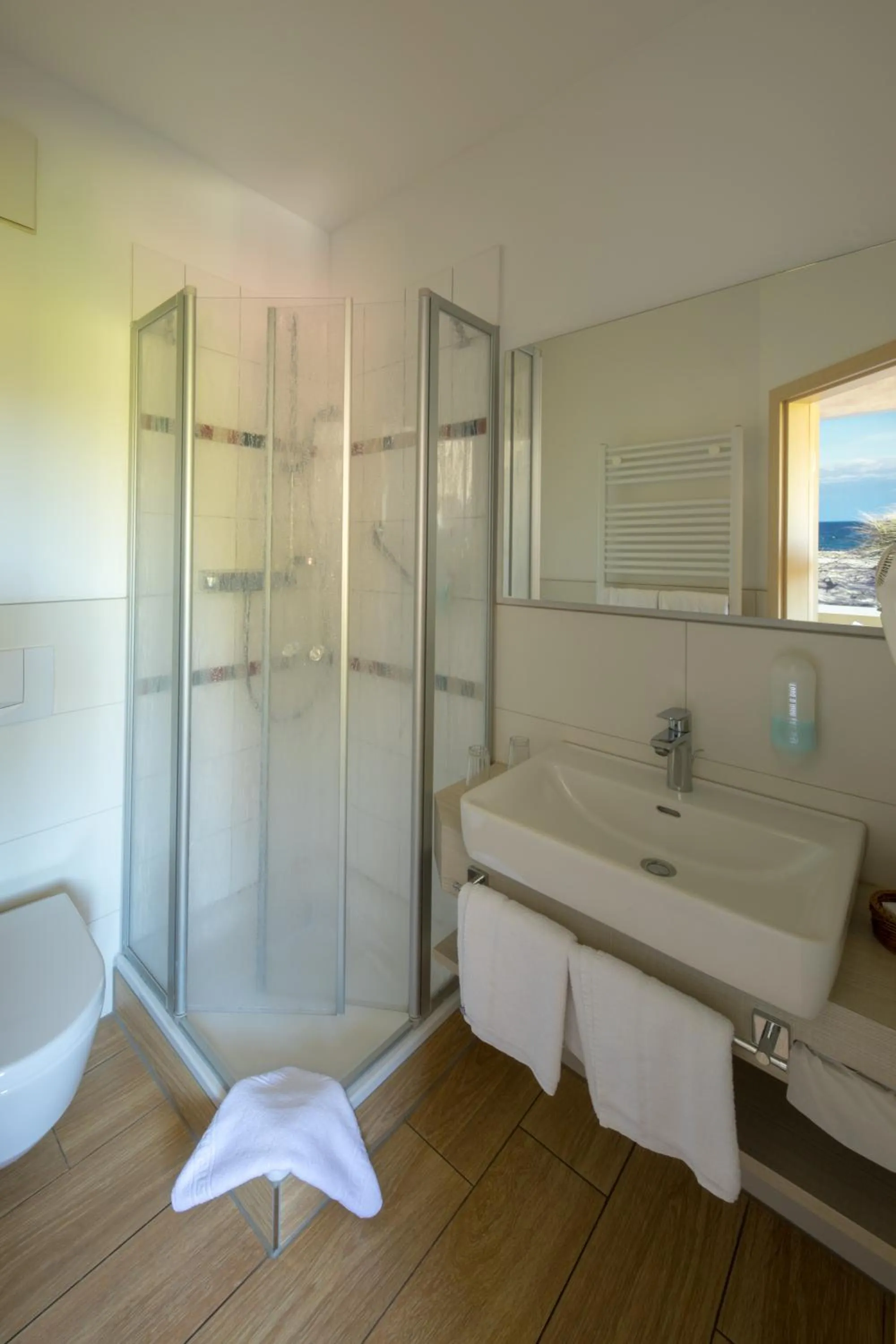 Bathroom in Hotel Haus am Meer