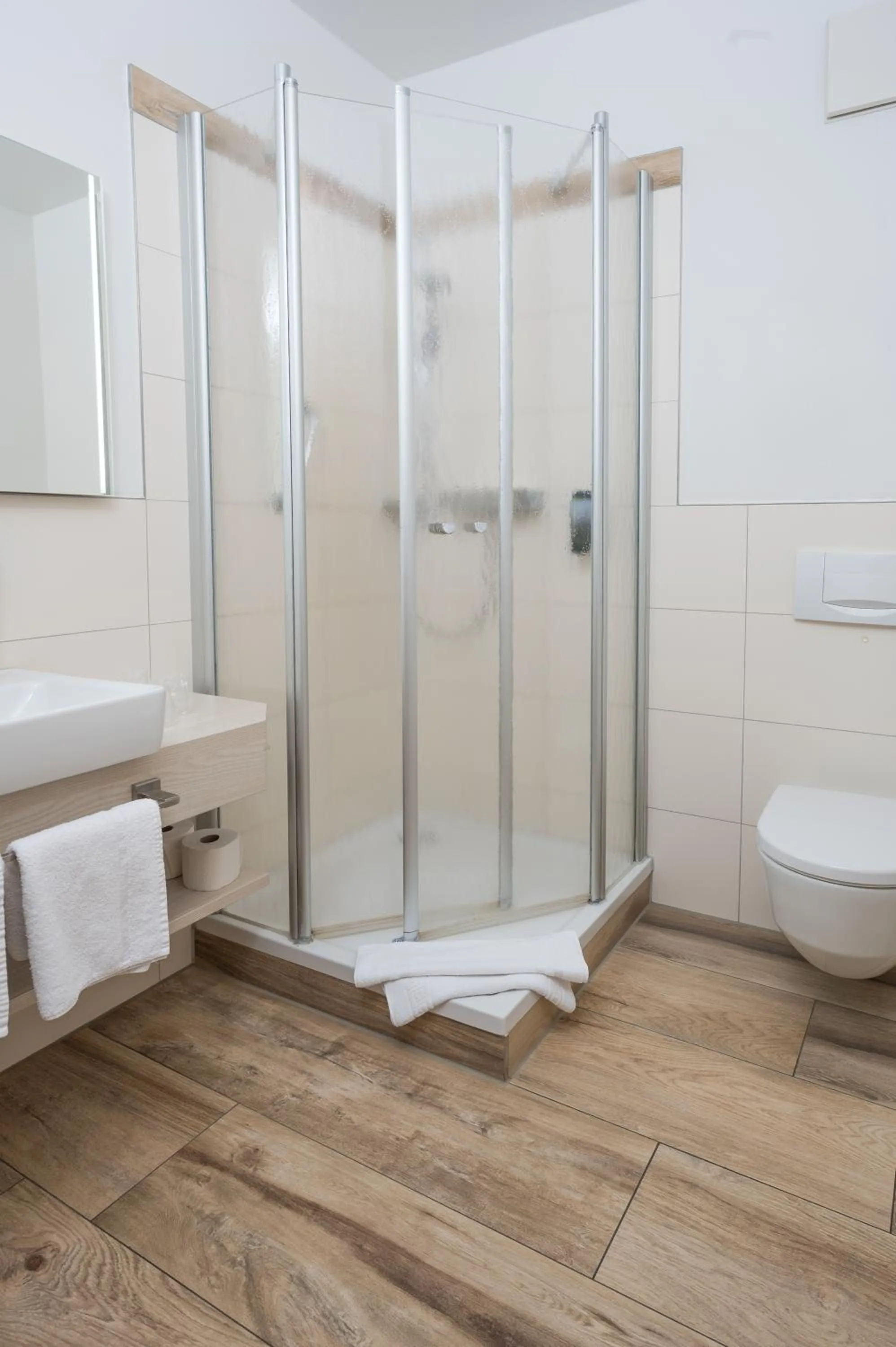 Bathroom in Hotel Haus am Meer