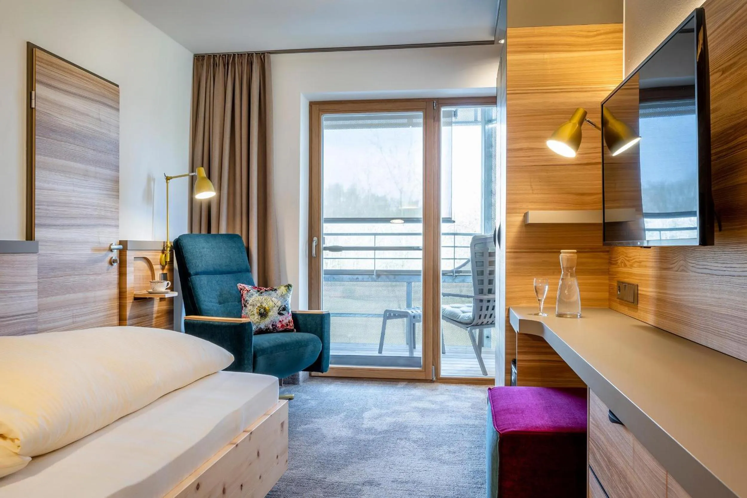 Photo of the whole room, Bed in Hotel FrechDachs