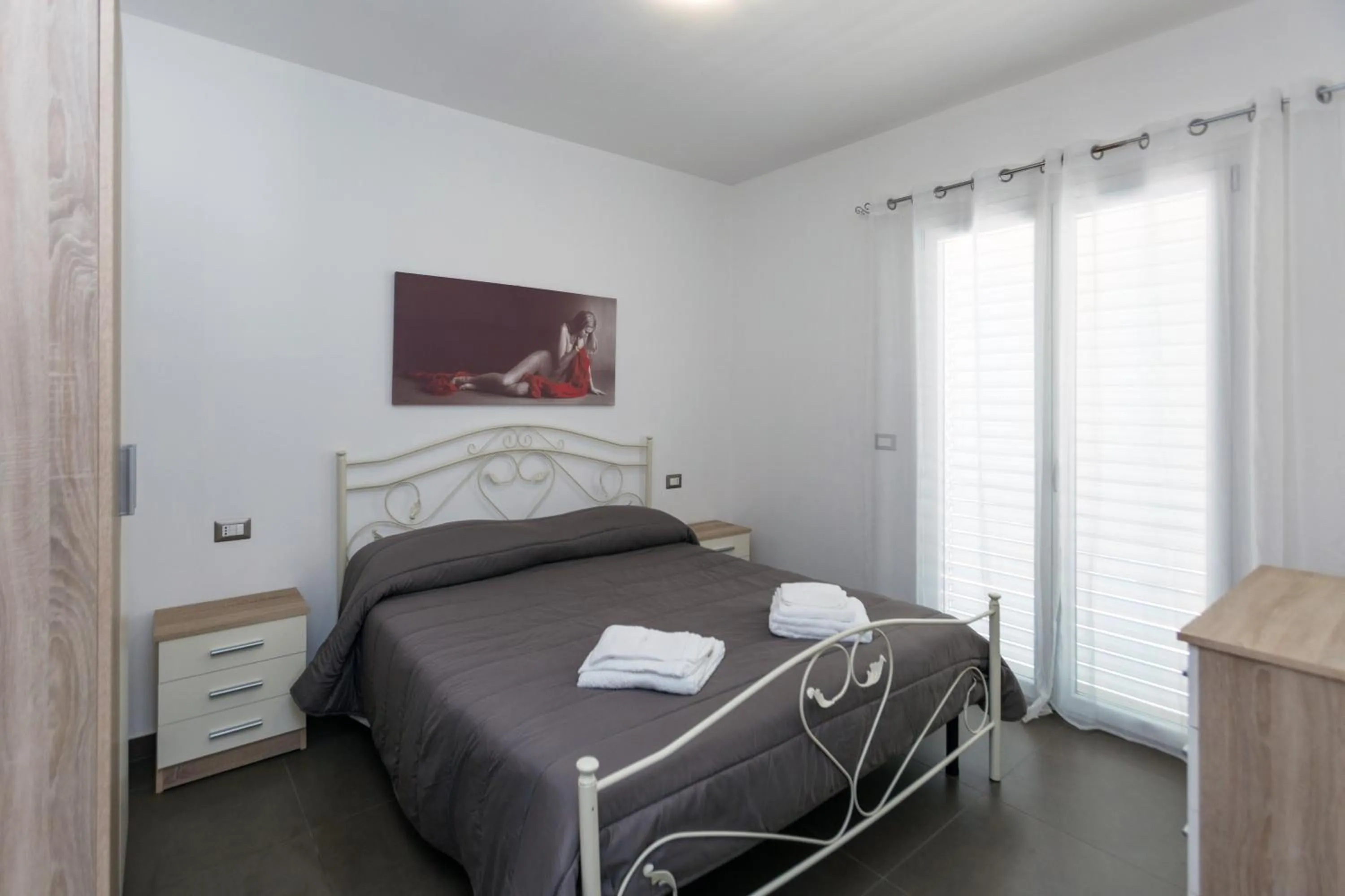 Bed in Spuma di mare