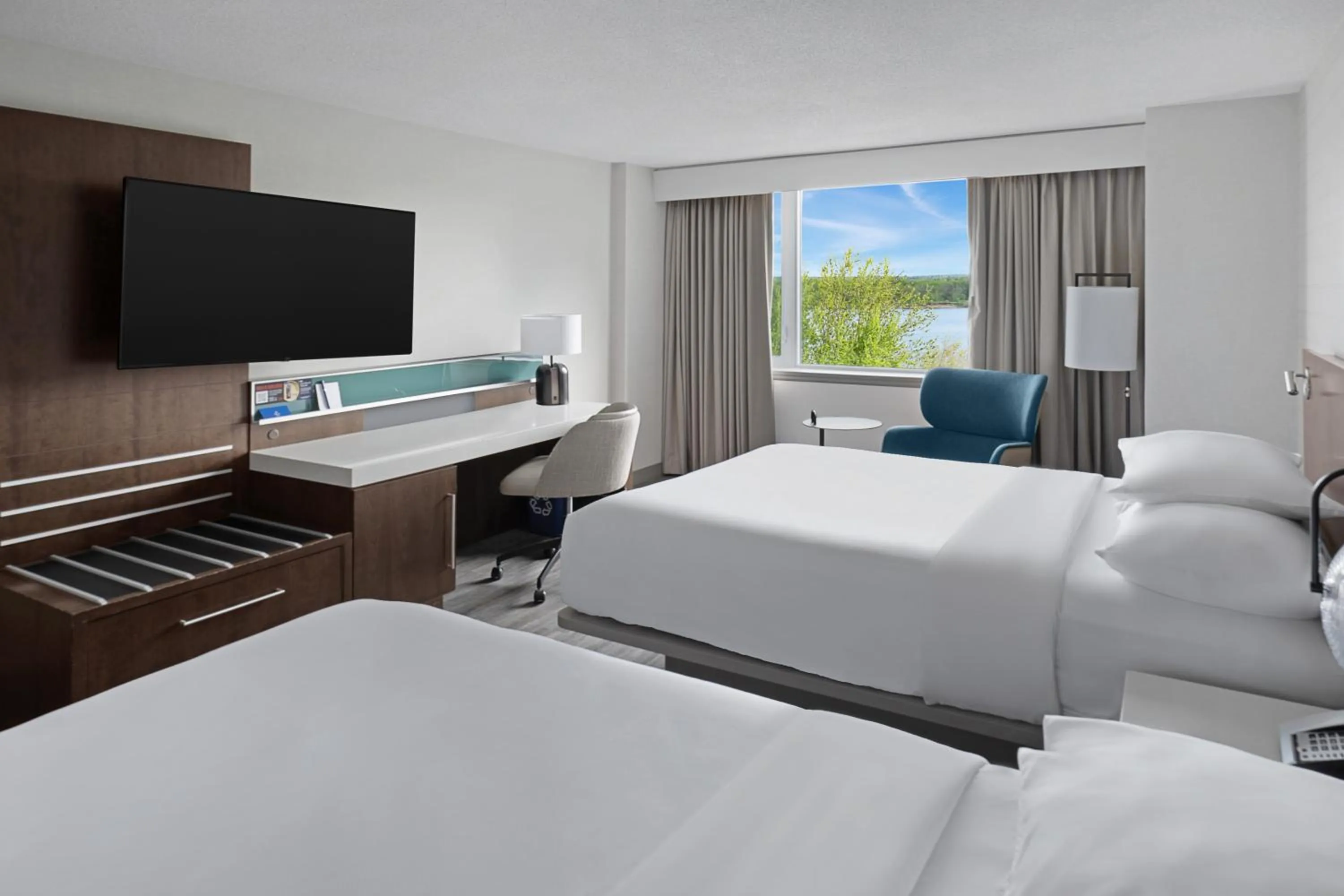 City view, Bed in Delta Hotels by Marriott Fredericton