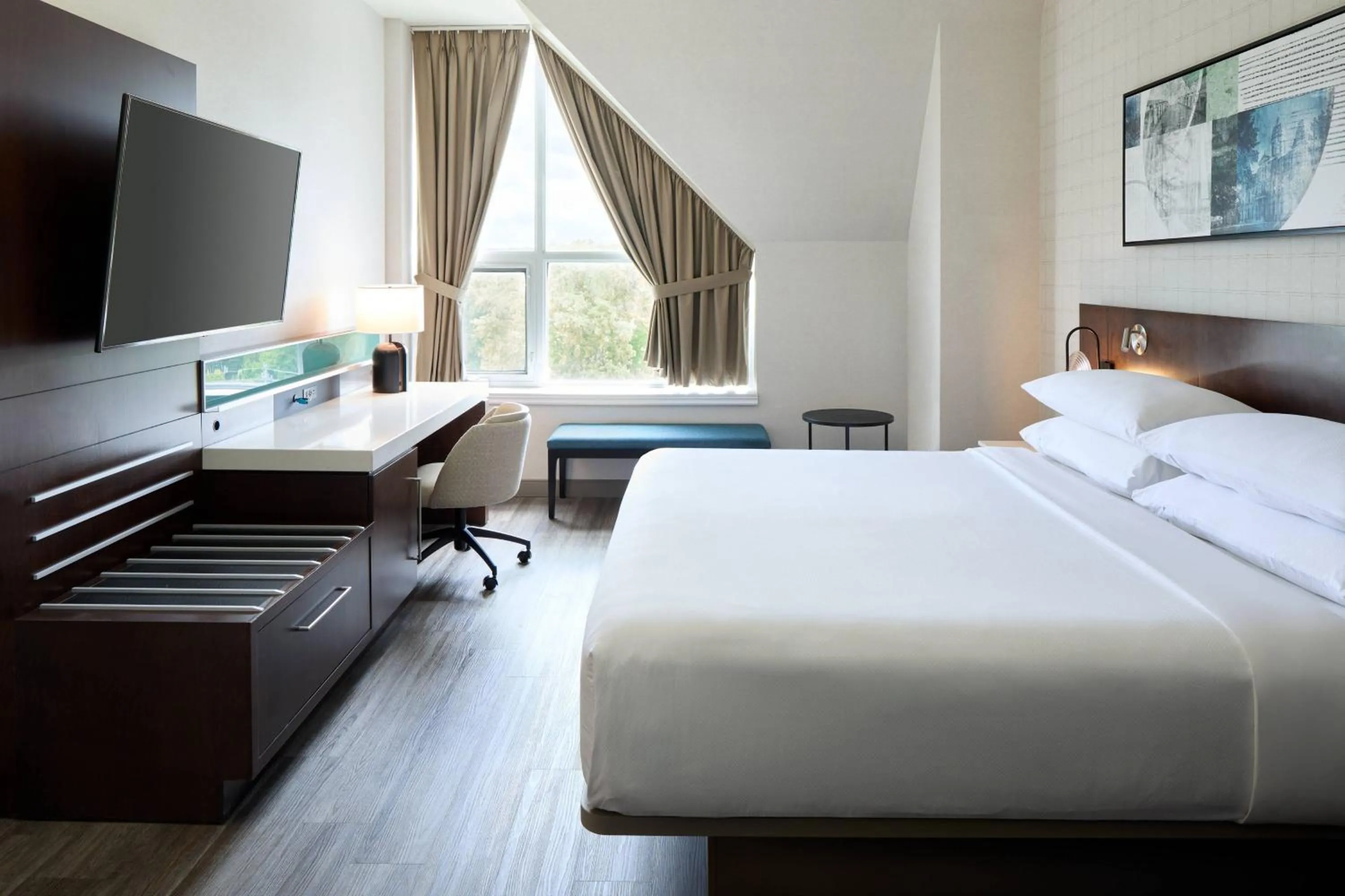 Bedroom, Bed in Delta Hotels by Marriott Fredericton