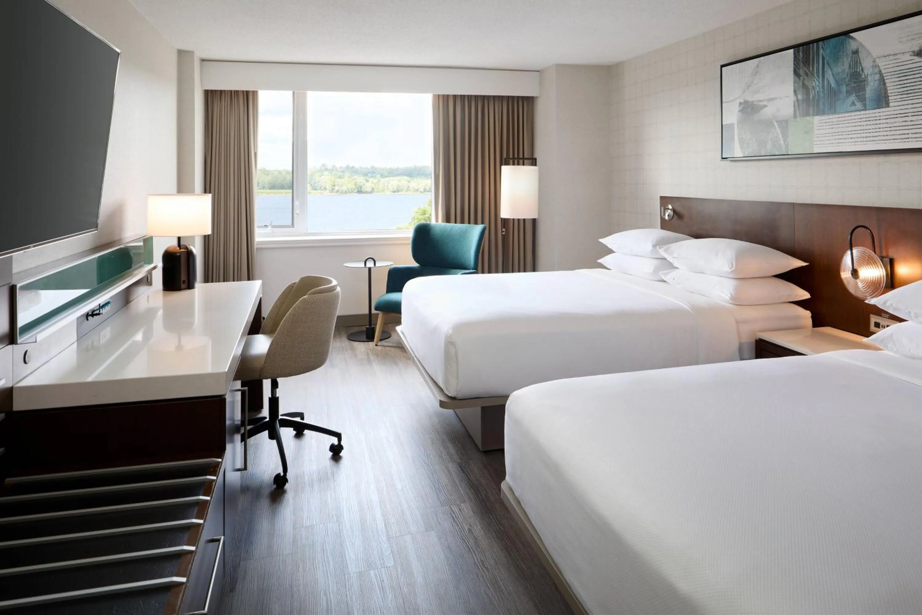 Photo of the whole room, Bed in Delta Hotels by Marriott Fredericton