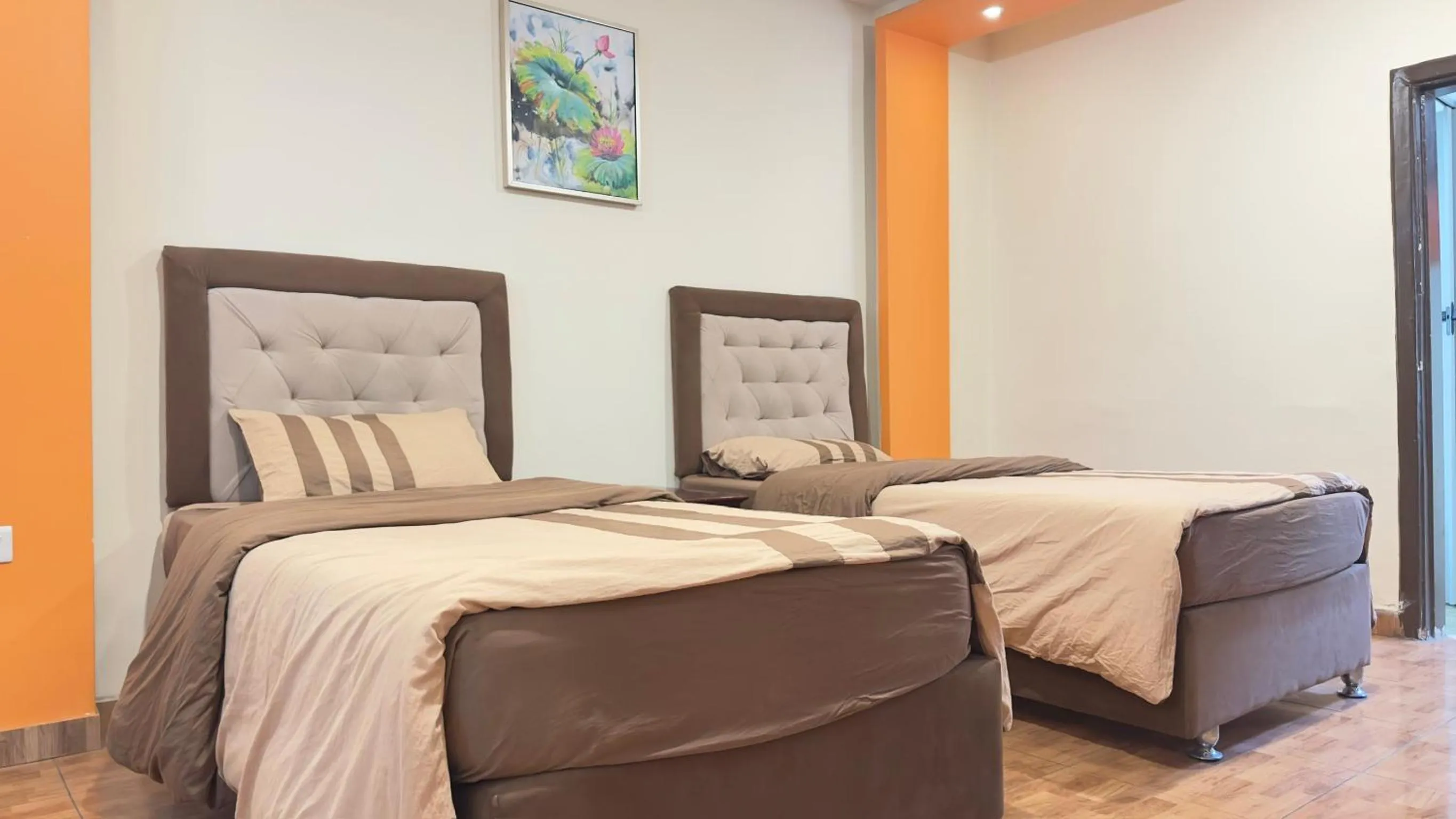 Bed in Al Riyati Hotel Apartments