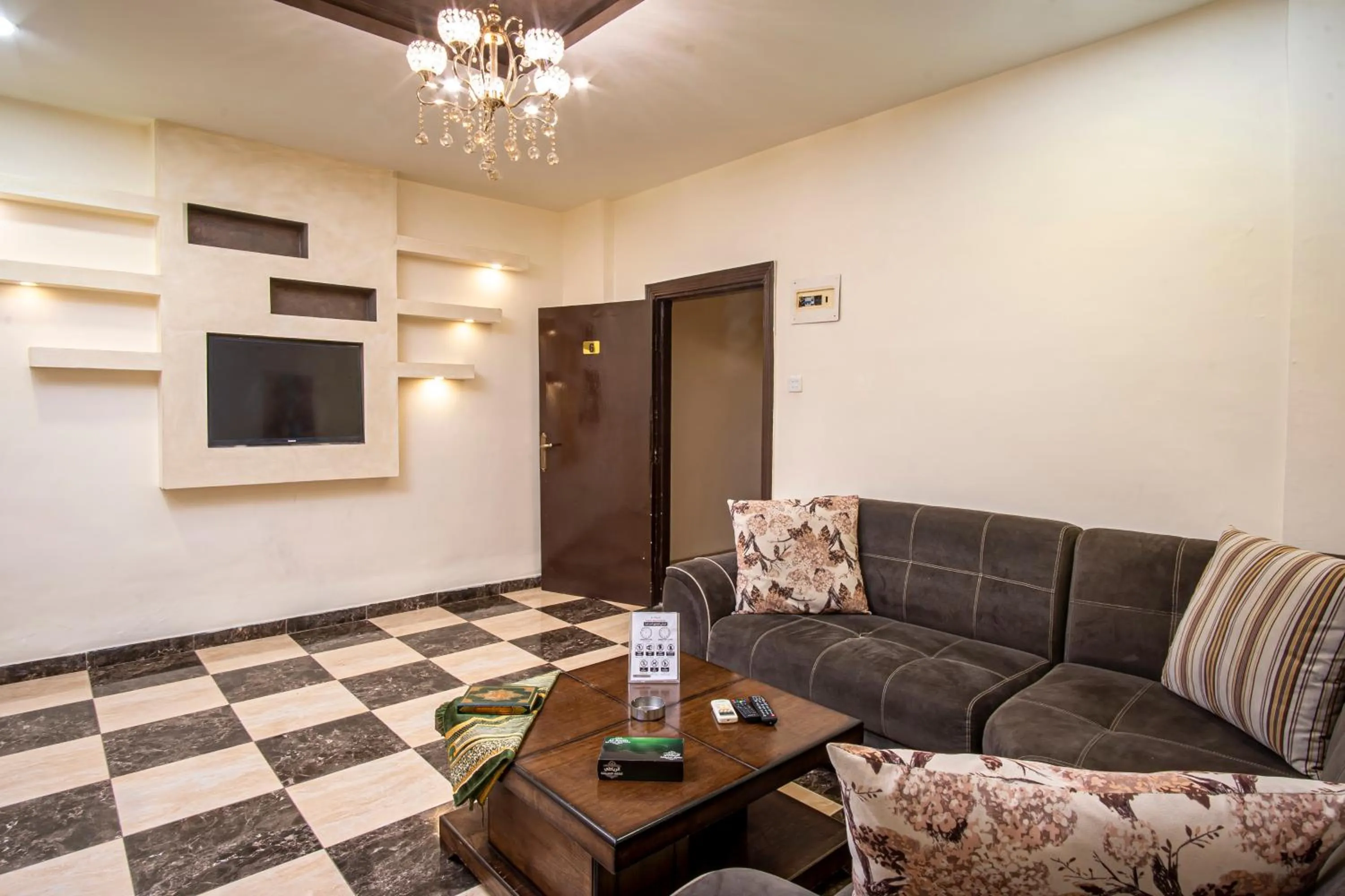 Seating area in Al Riyati Hotel Apartments
