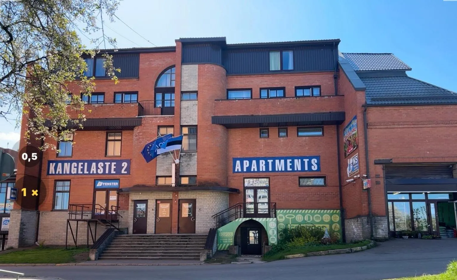 Property building in Narva Kangelaste 2 Apartments