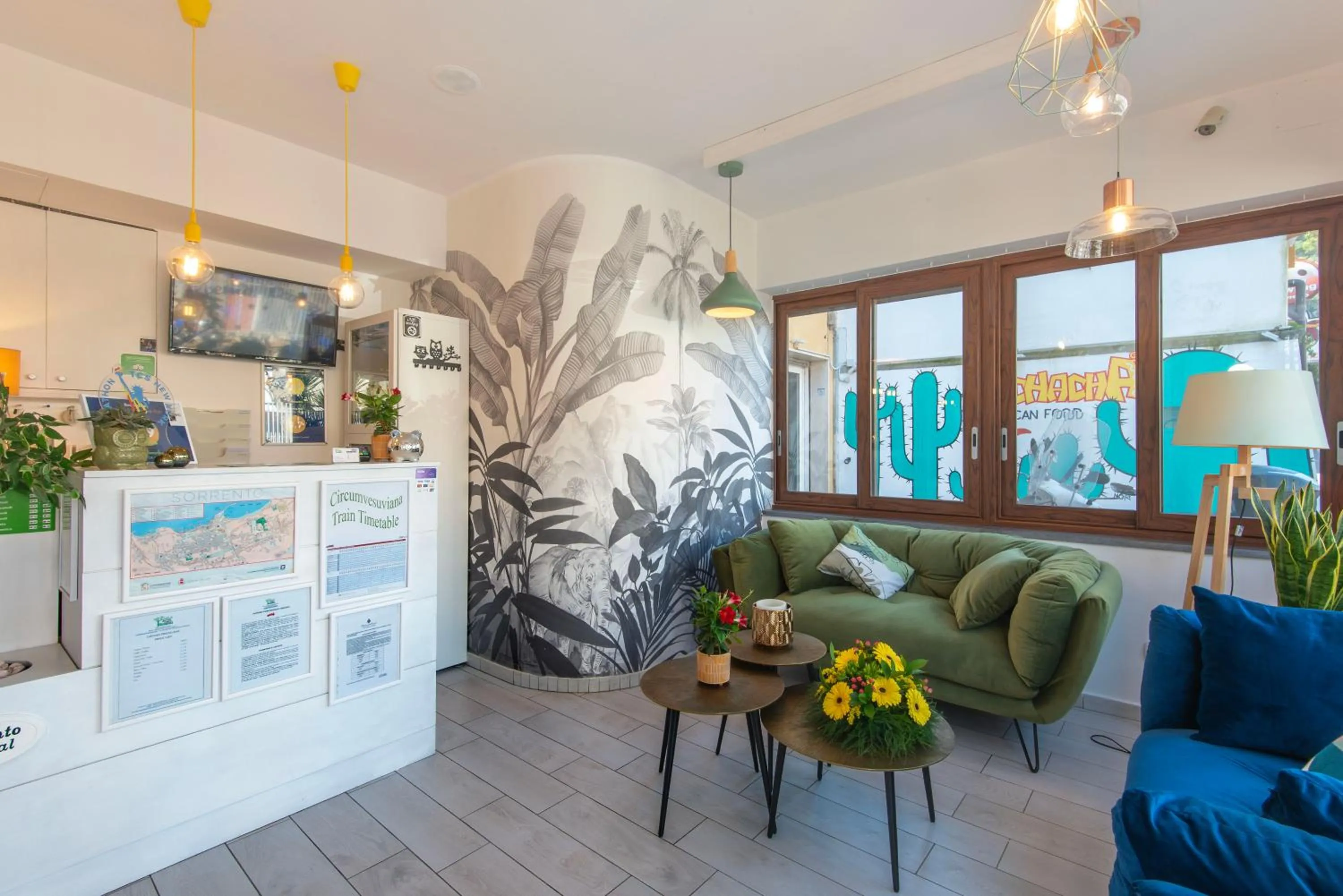 Lobby or reception in B&B Sorrento Central