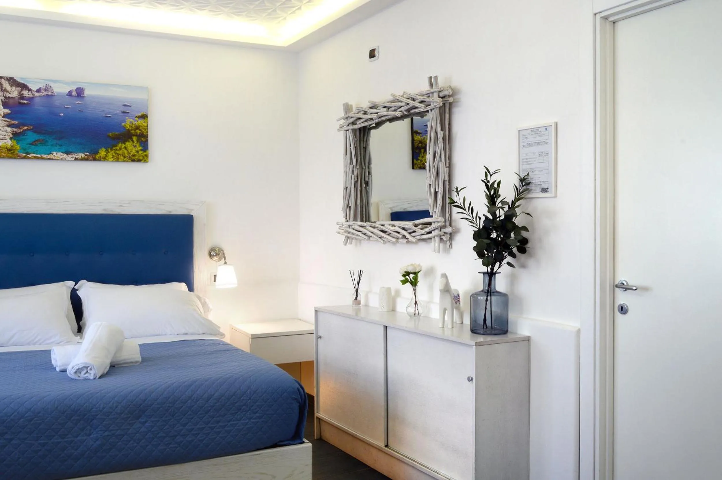 Bed in B&B Sorrento Central