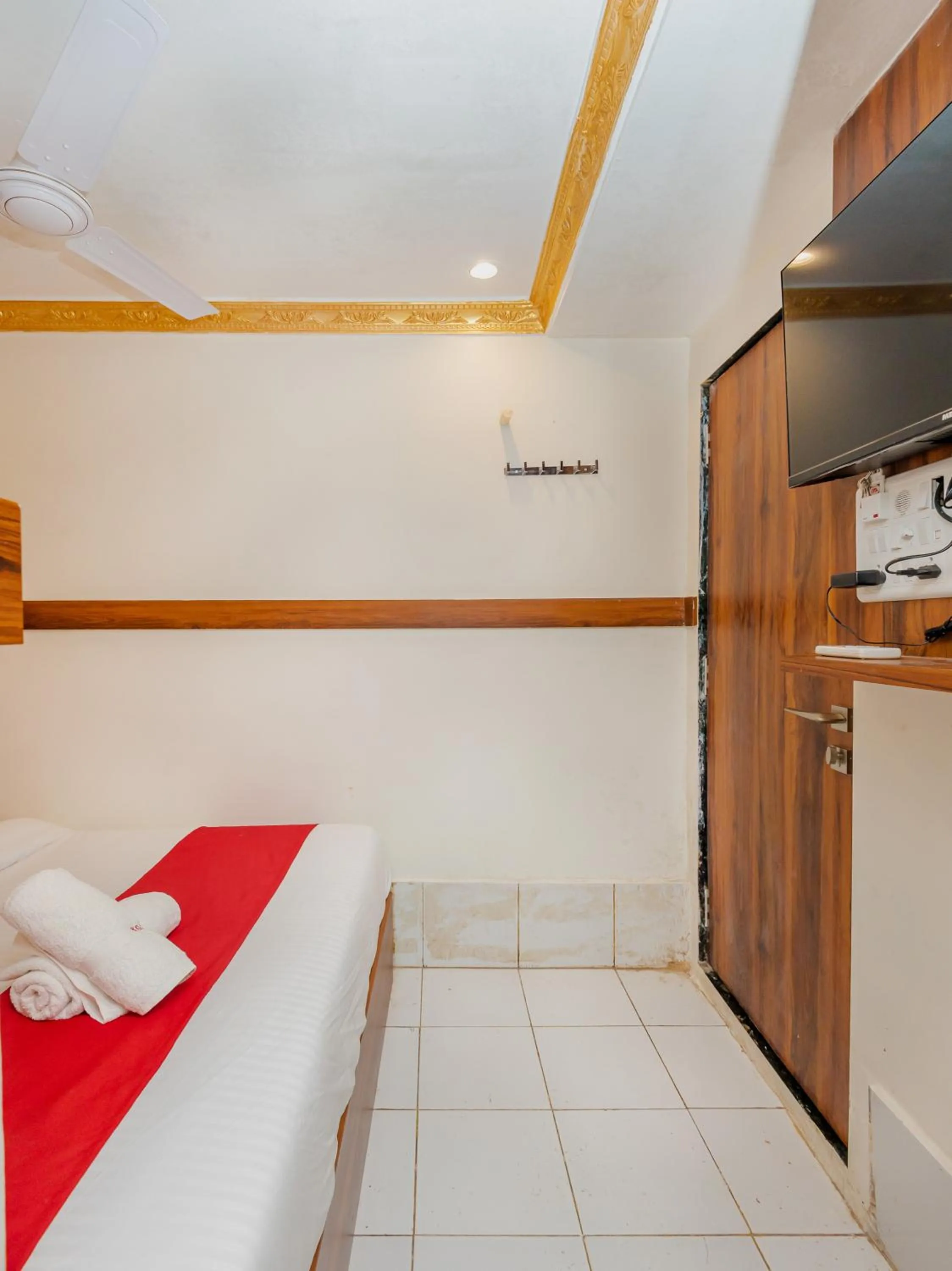 Bed in Hotel KGN Near CST Railway Station Mumbai and Haj House Mumbai Near Crawford Market Mumbai