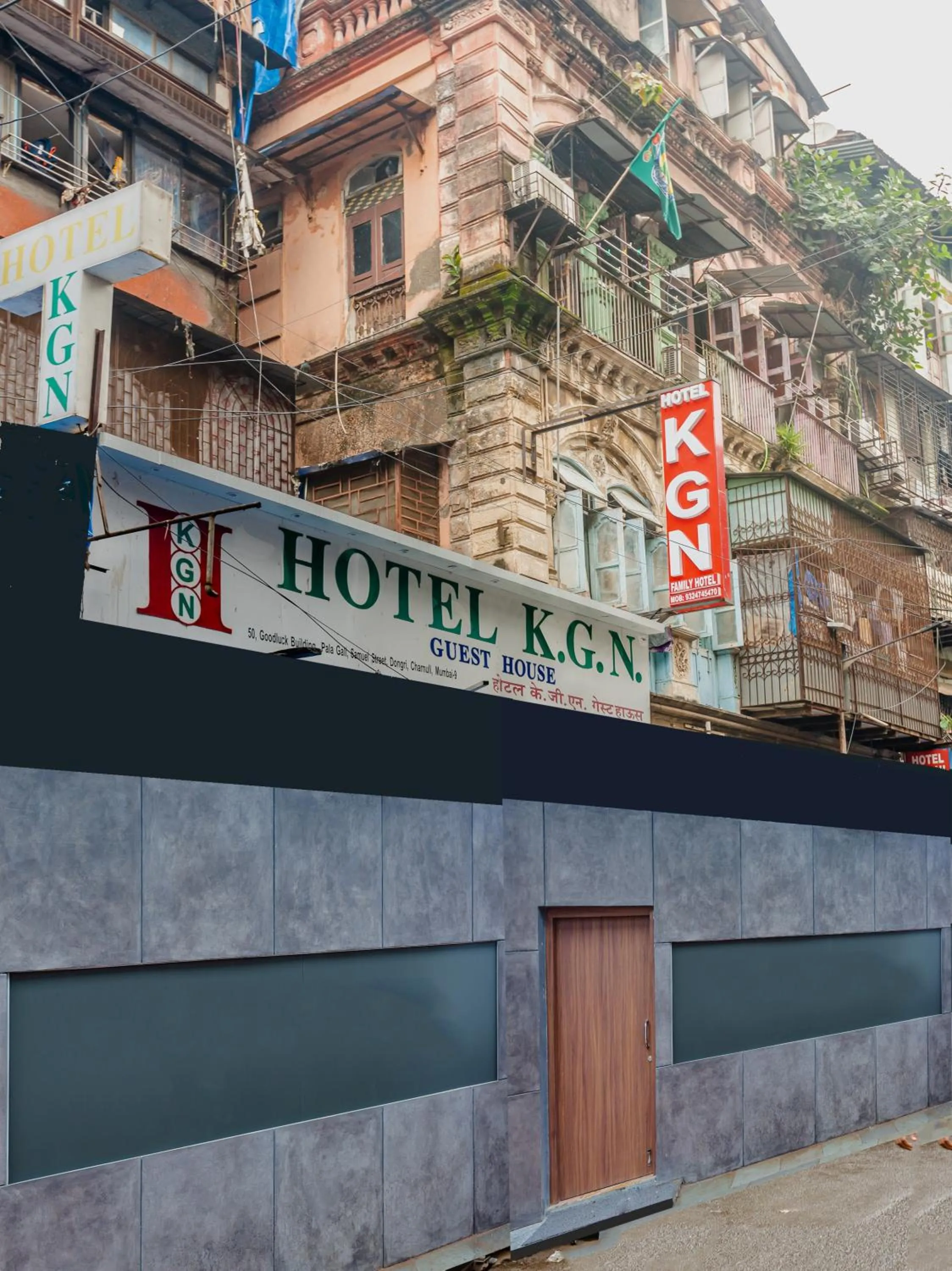 Property building in Hotel KGN Near CST Railway Station Mumbai and Haj House Mumbai Near Crawford Market Mumbai