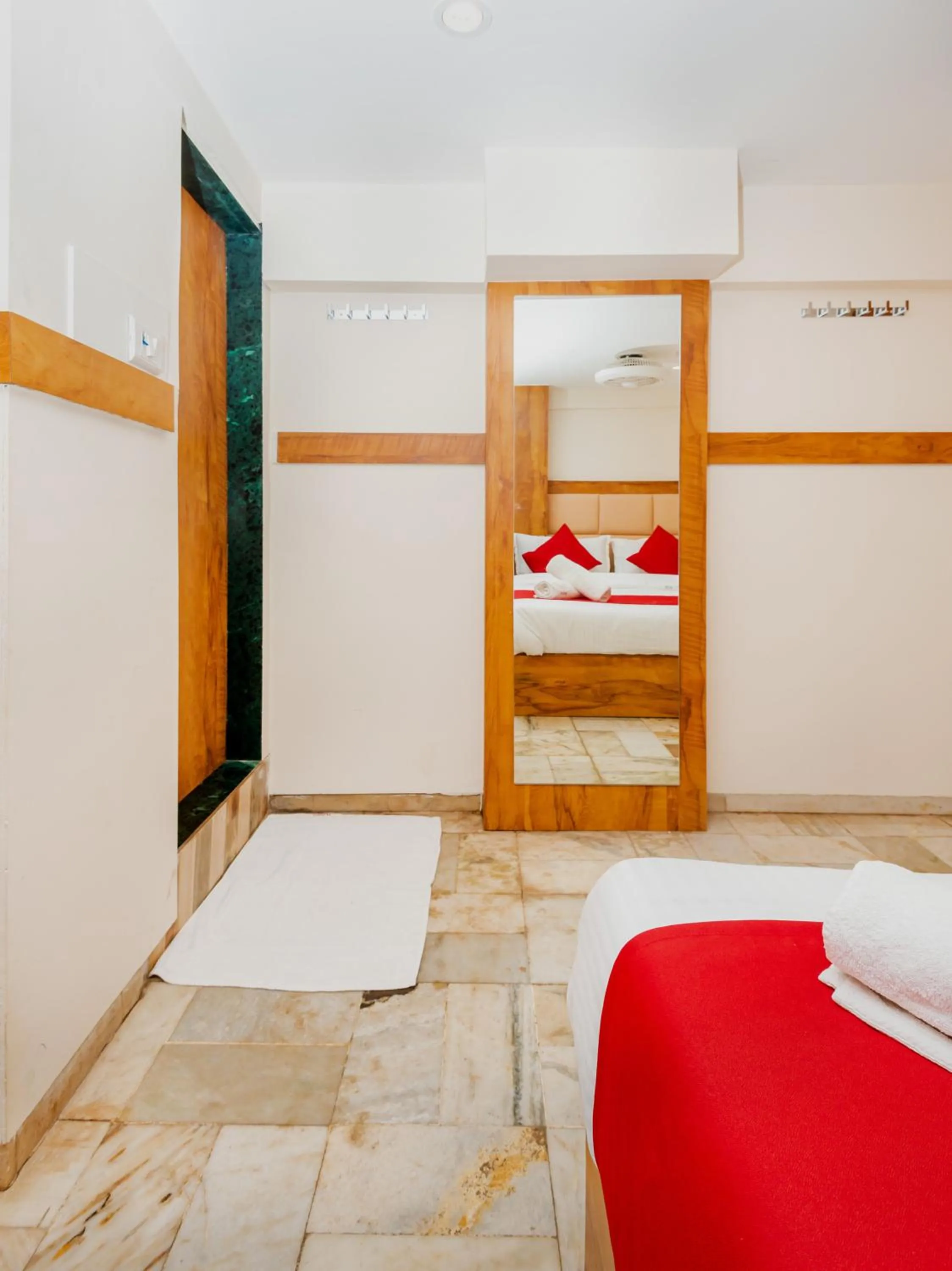 Bed in Hotel KGN Near CST Railway Station Mumbai and Haj House Mumbai Near Crawford Market Mumbai