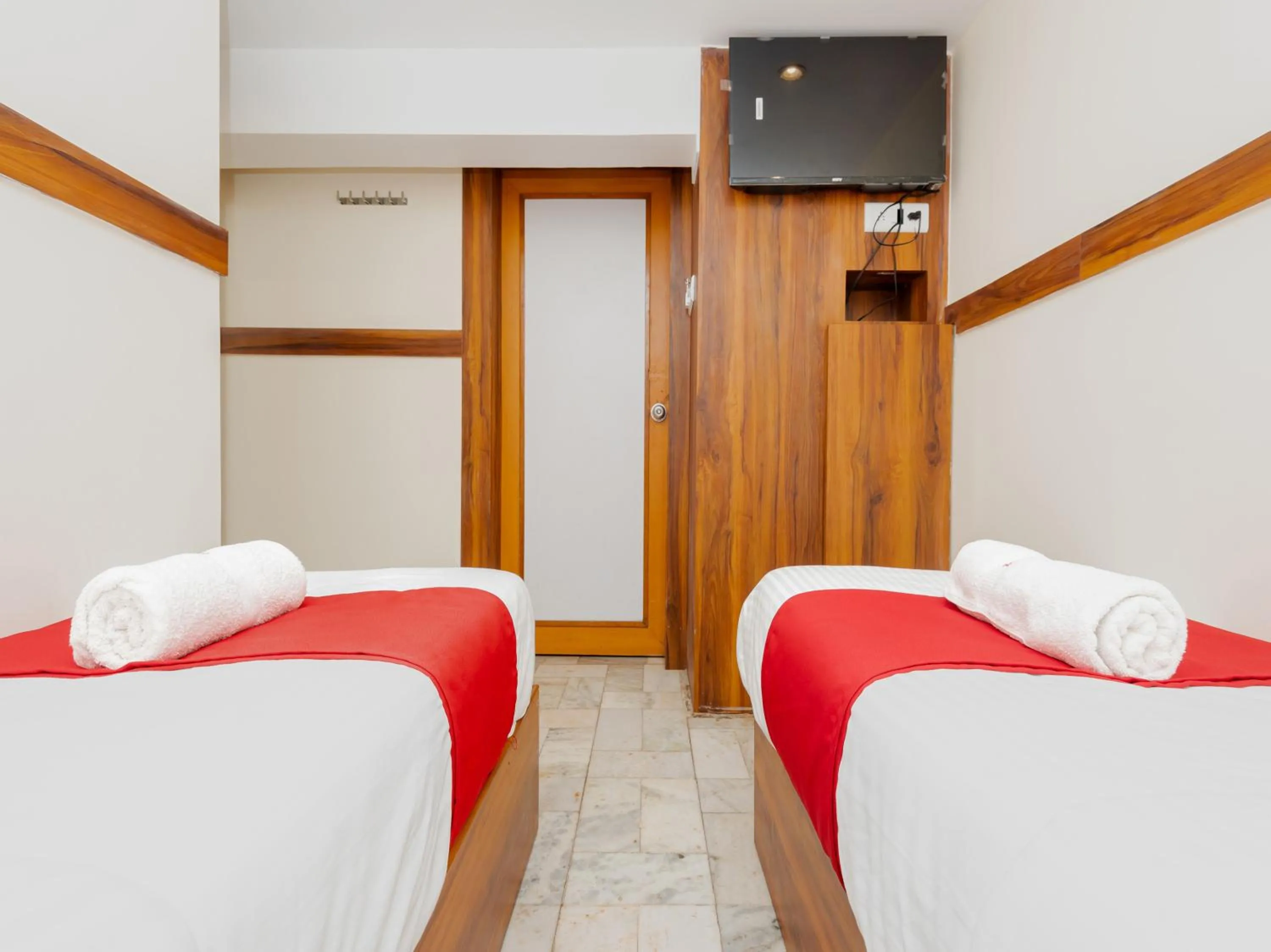 Bed in Hotel KGN Near CST Railway Station Mumbai and Haj House Mumbai Near Crawford Market Mumbai