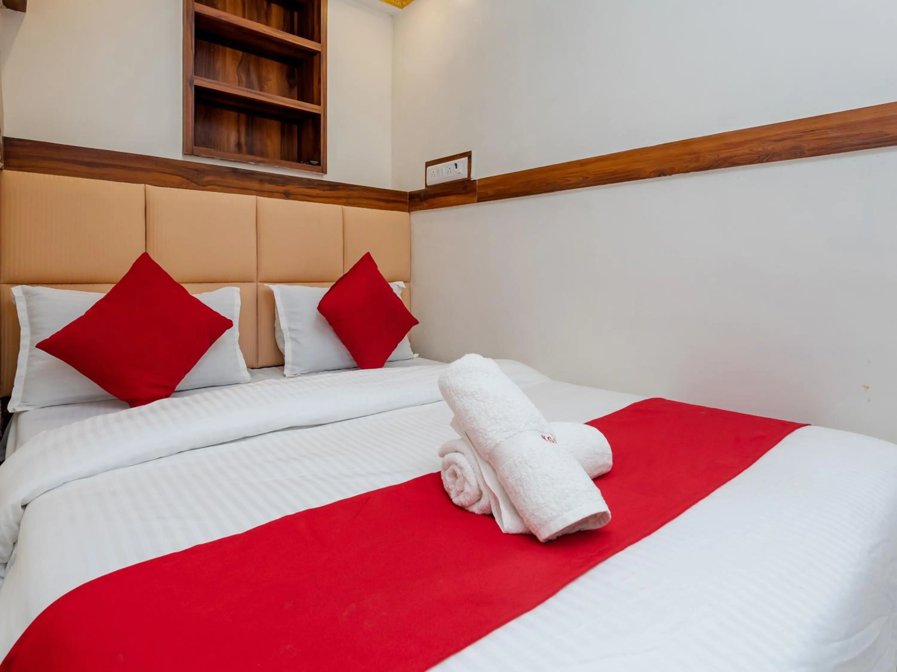 Bed in Hotel KGN Near CST Railway Station Mumbai and Haj House Mumbai Near Crawford Market Mumbai