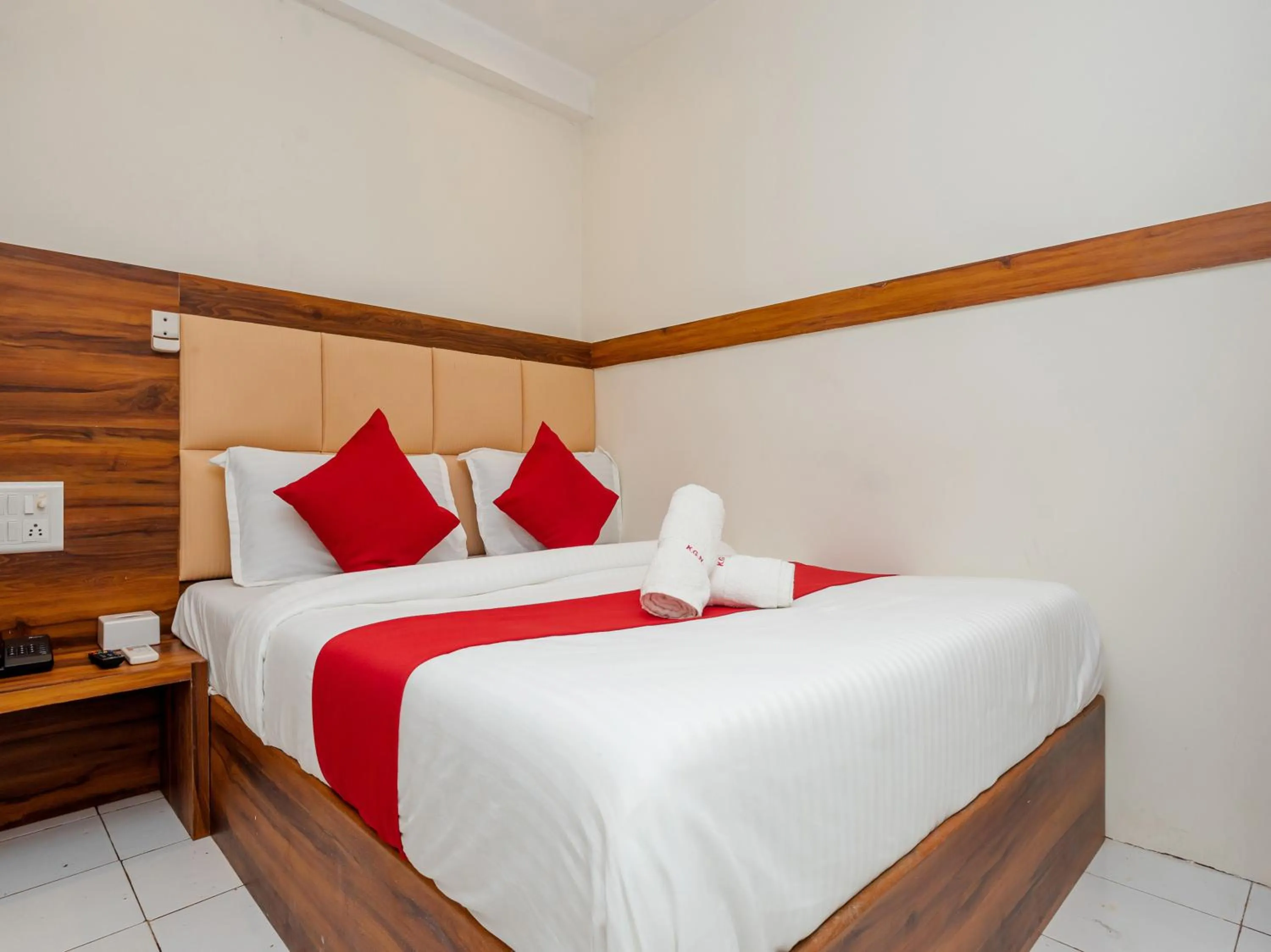 Bed in Hotel KGN Near CST Railway Station Mumbai and Haj House Mumbai Near Crawford Market Mumbai