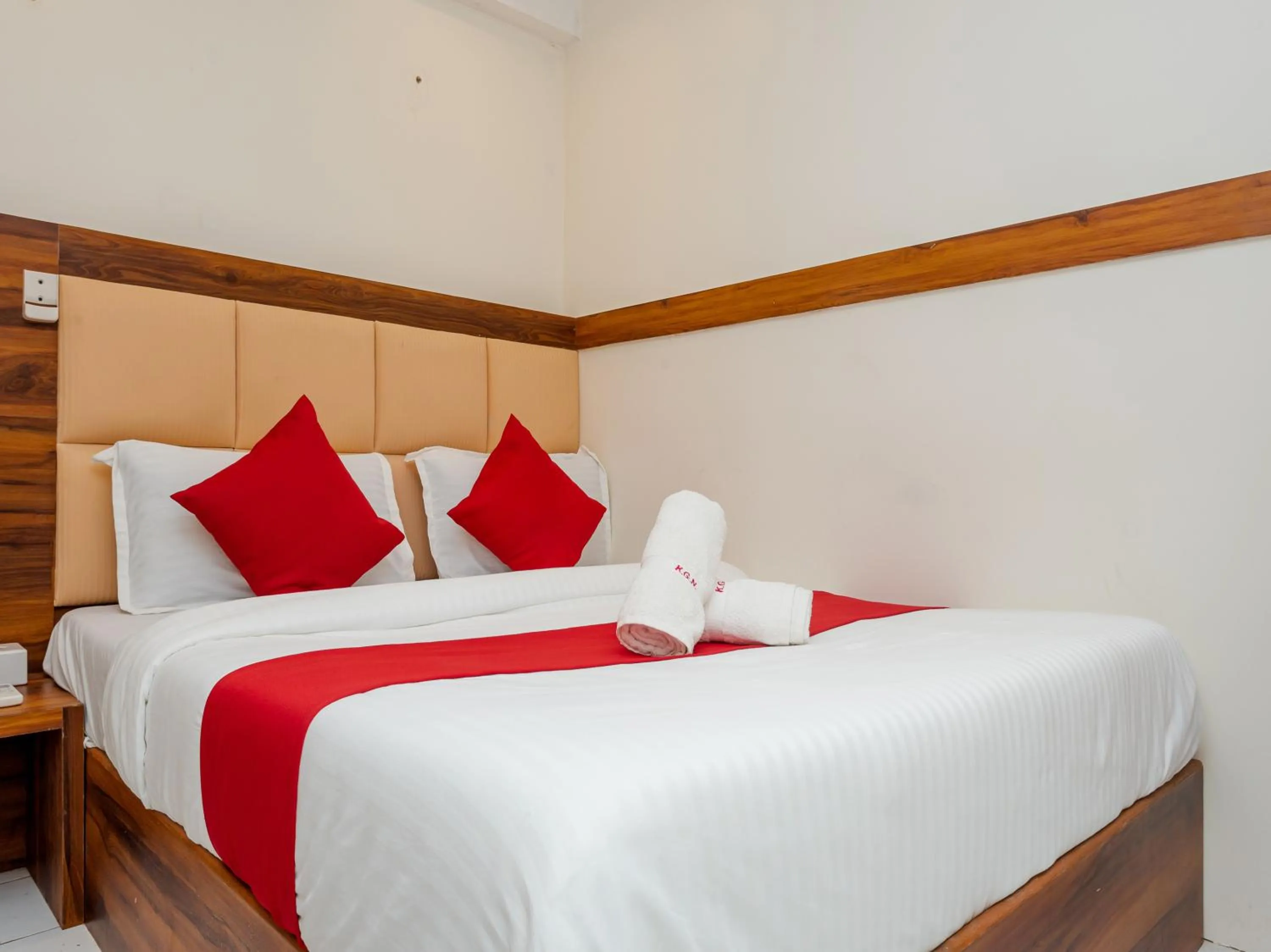 Bed in Hotel KGN Near CST Railway Station Mumbai and Haj House Mumbai Near Crawford Market Mumbai