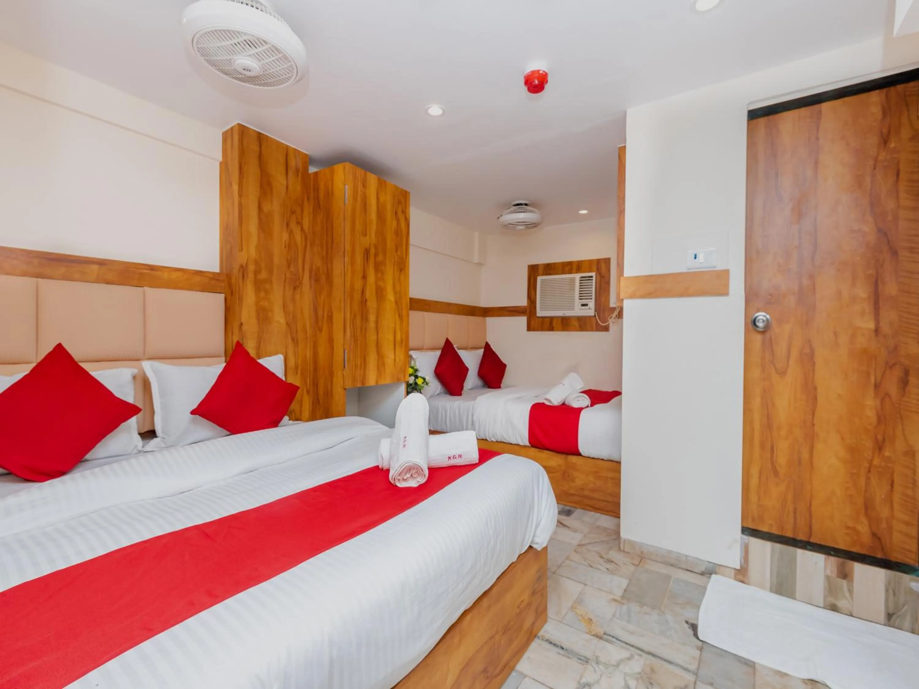 Bed in Hotel KGN Near CST Railway Station Mumbai and Haj House Mumbai Near Crawford Market Mumbai