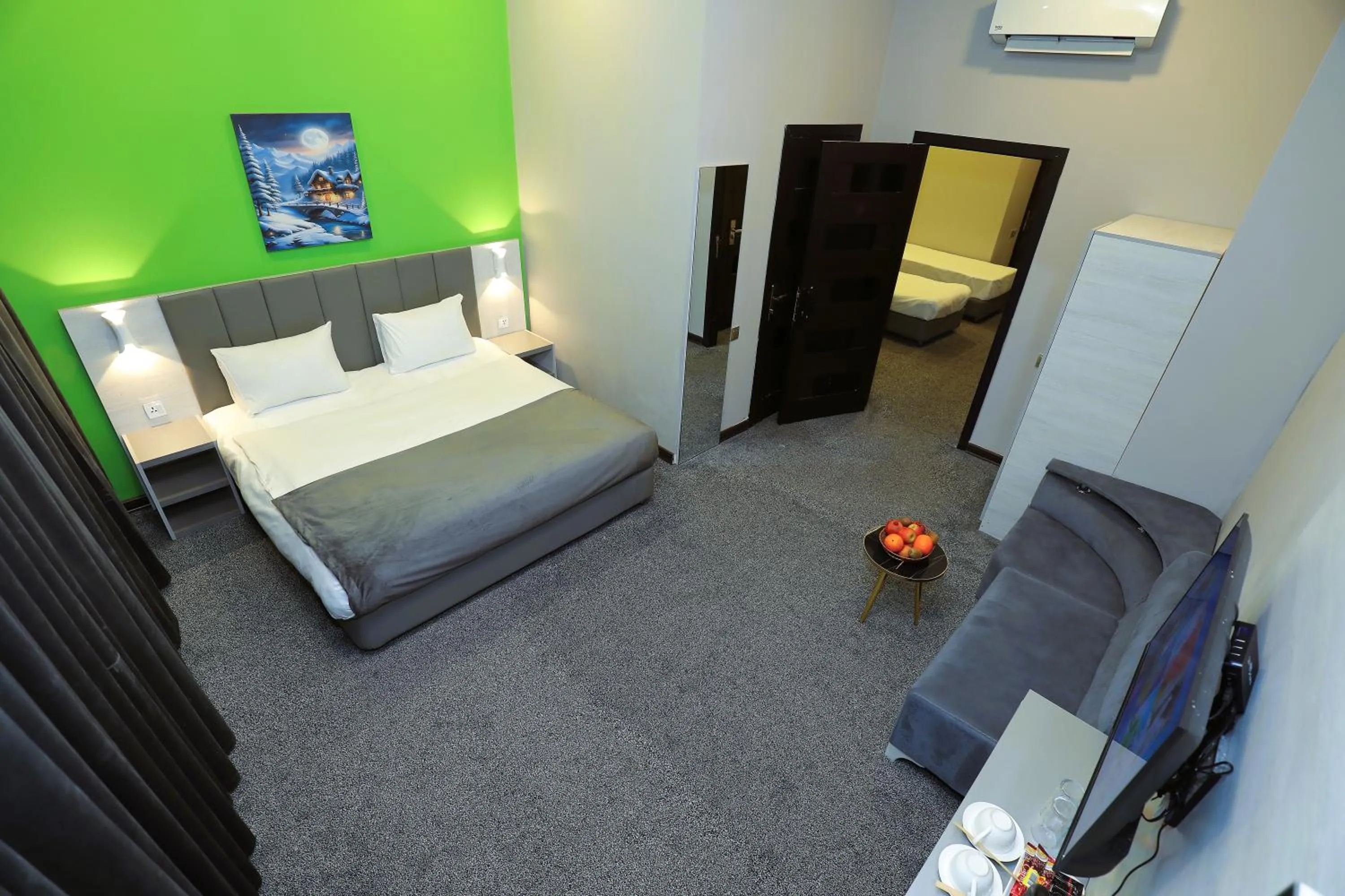 Photo of the whole room, Bed in Istanbul Gold Hotel Baku