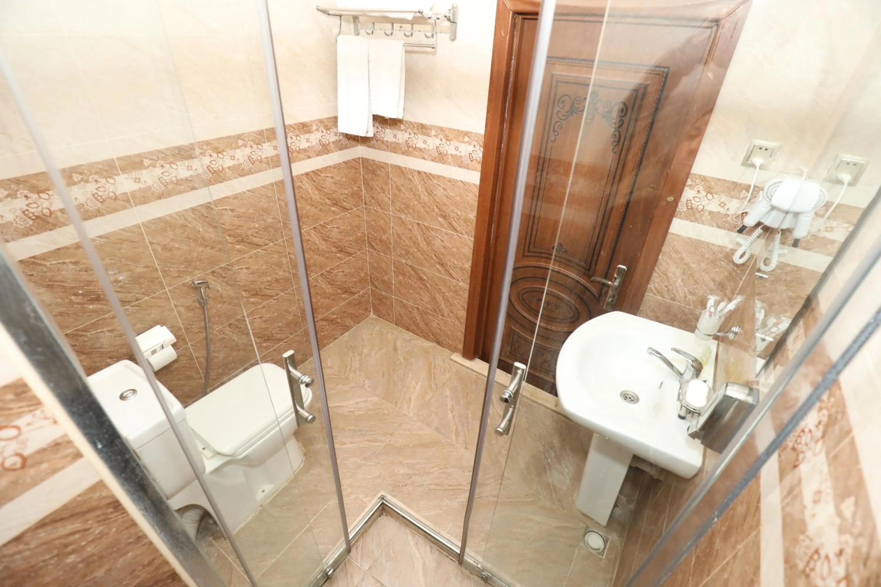 Bathroom in Istanbul Gold Hotel Baku