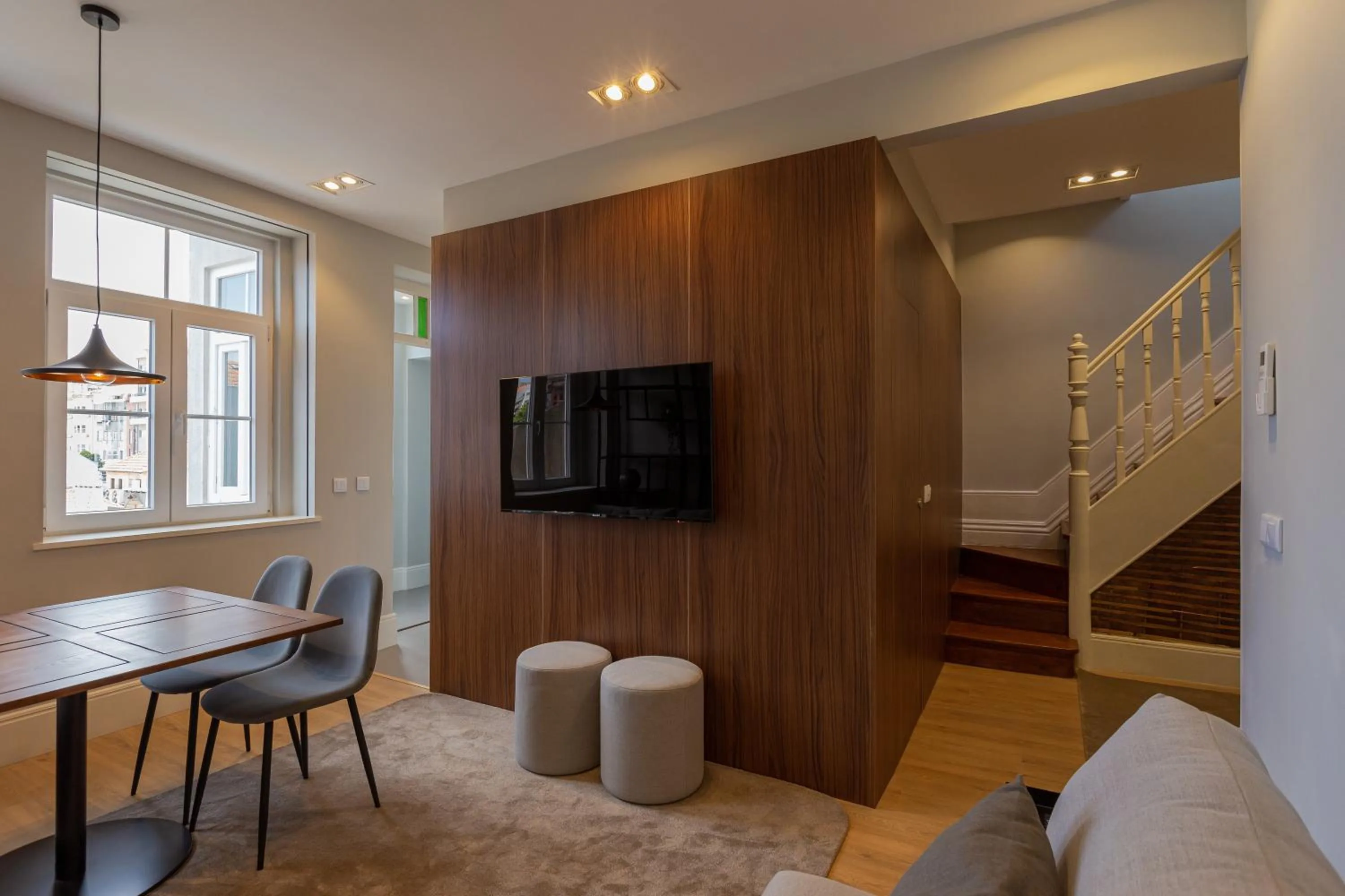 Communal lounge/ TV room in ORM - Bolhao Apartments