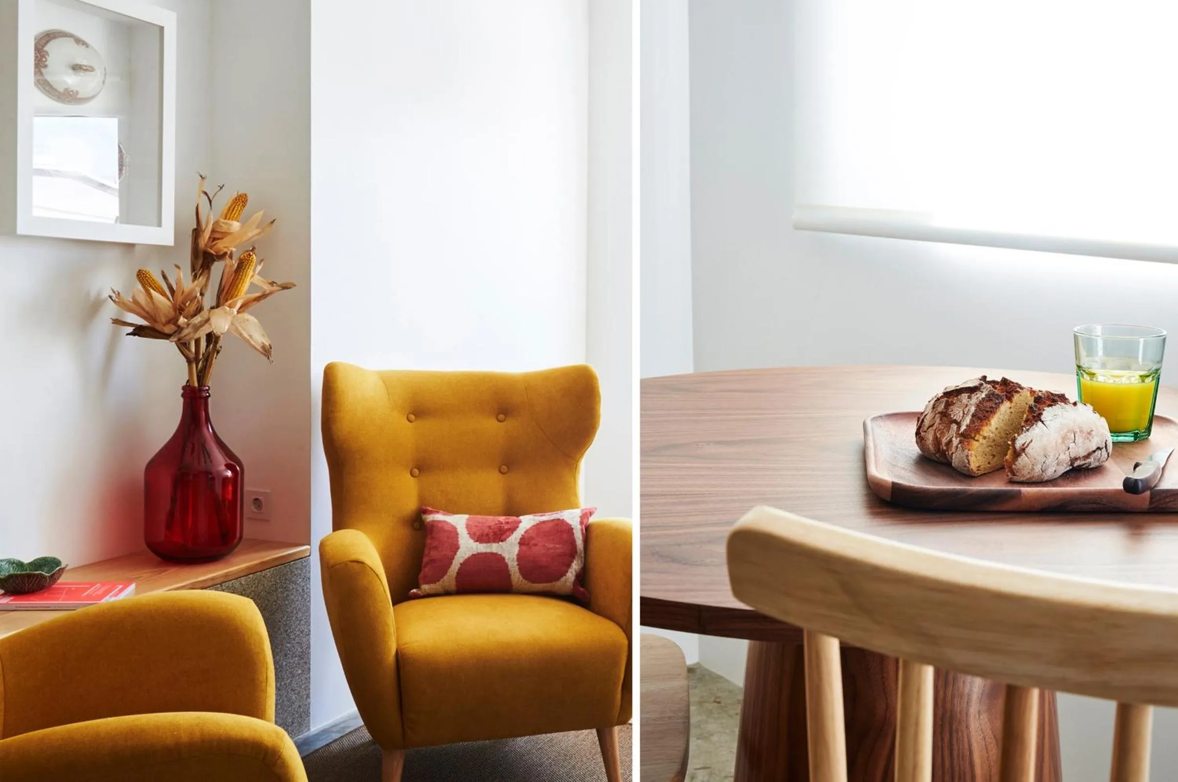 Decorative detail in Pause Apartments