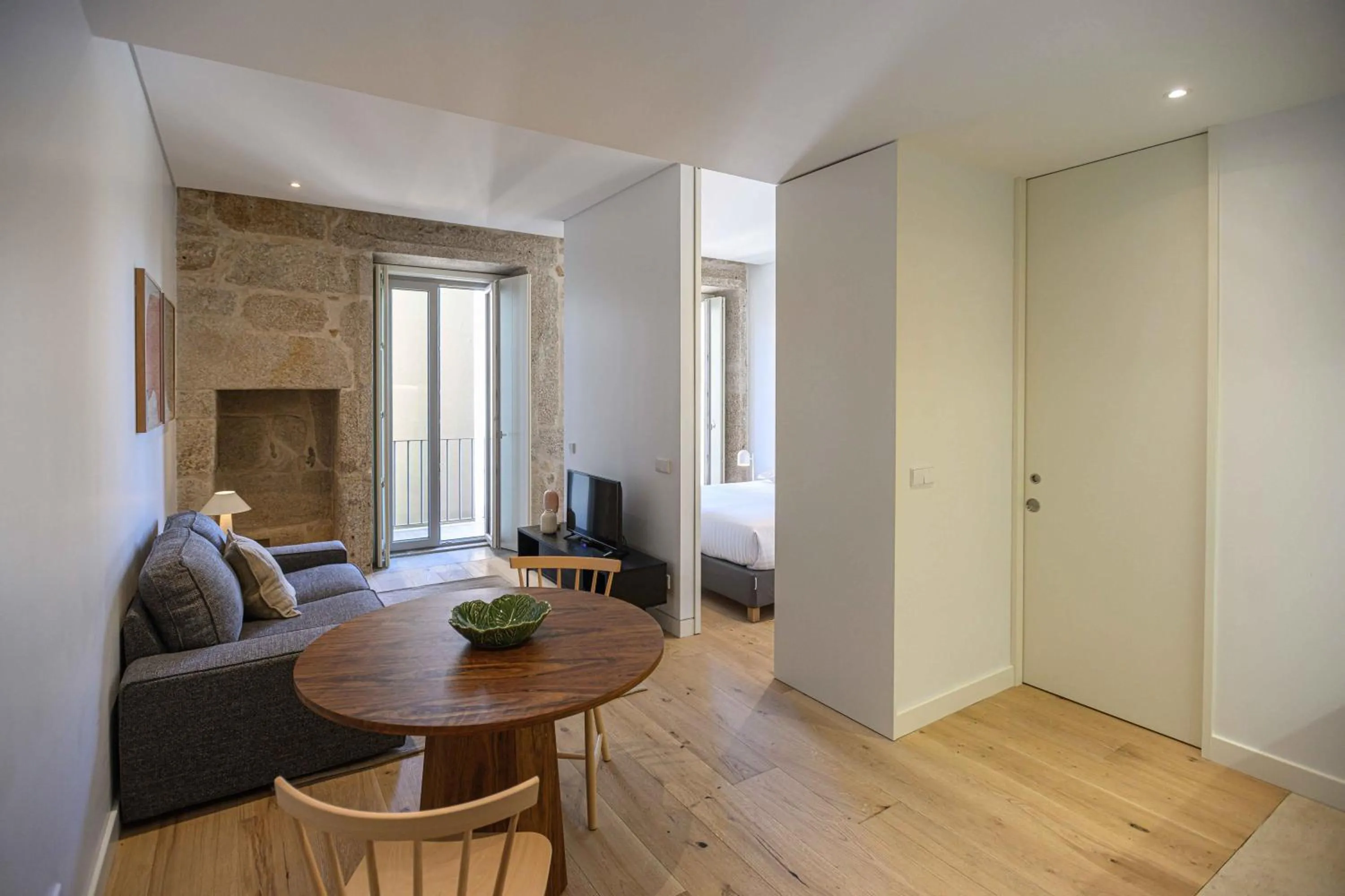 Living room in Pause Apartments