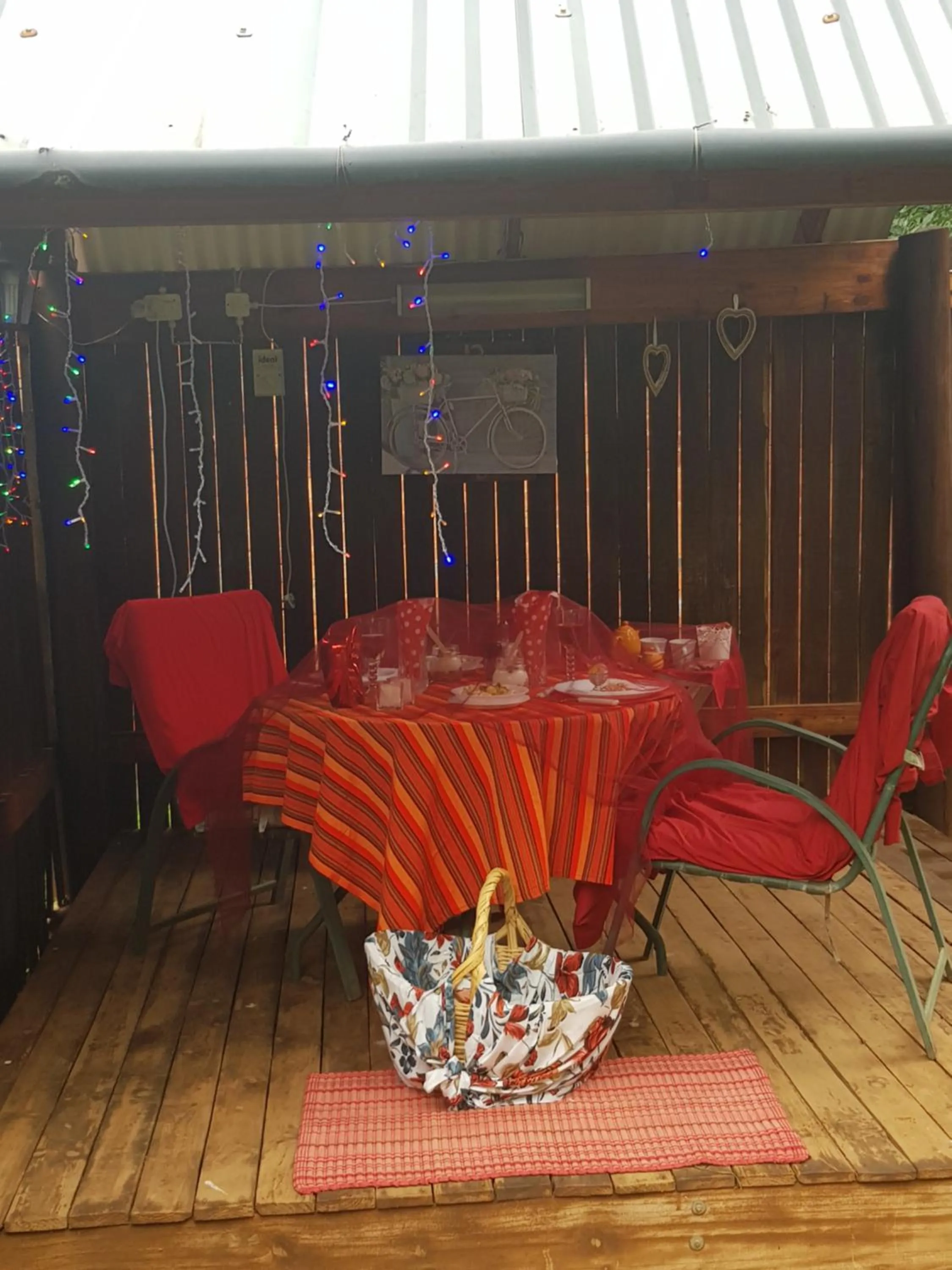 Seating area in Millstream Inn guest house