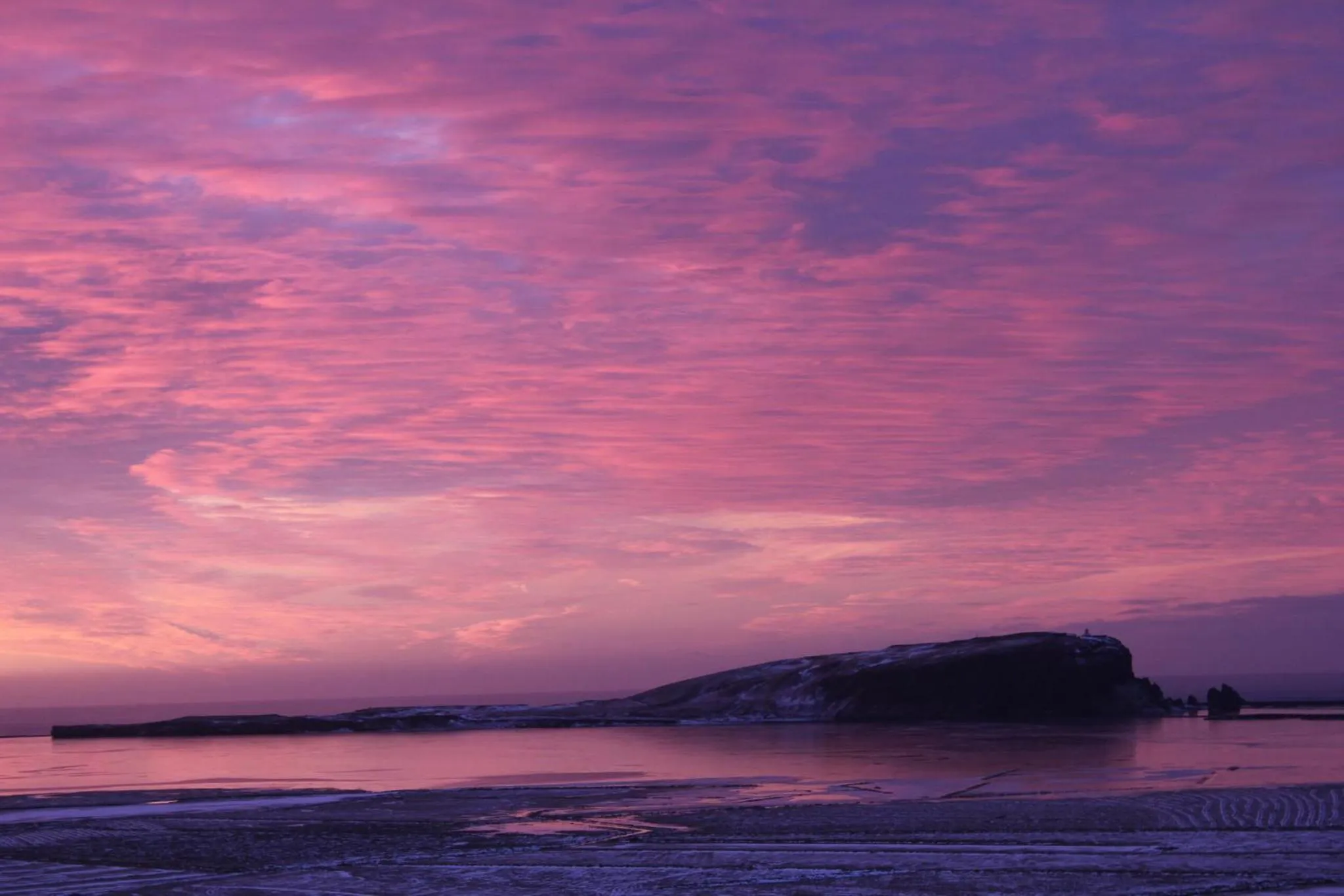 Natural landscape in Hótel Dyrhólaey