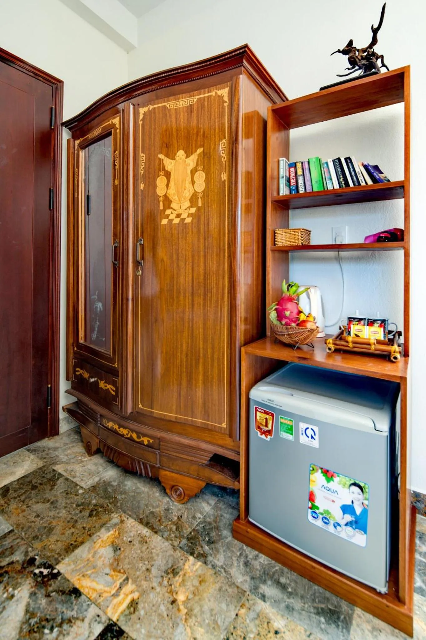 Coffee/tea facilities in AnBang Morning Glory Beach Homestay 호이안 안방비치 숙소호텔