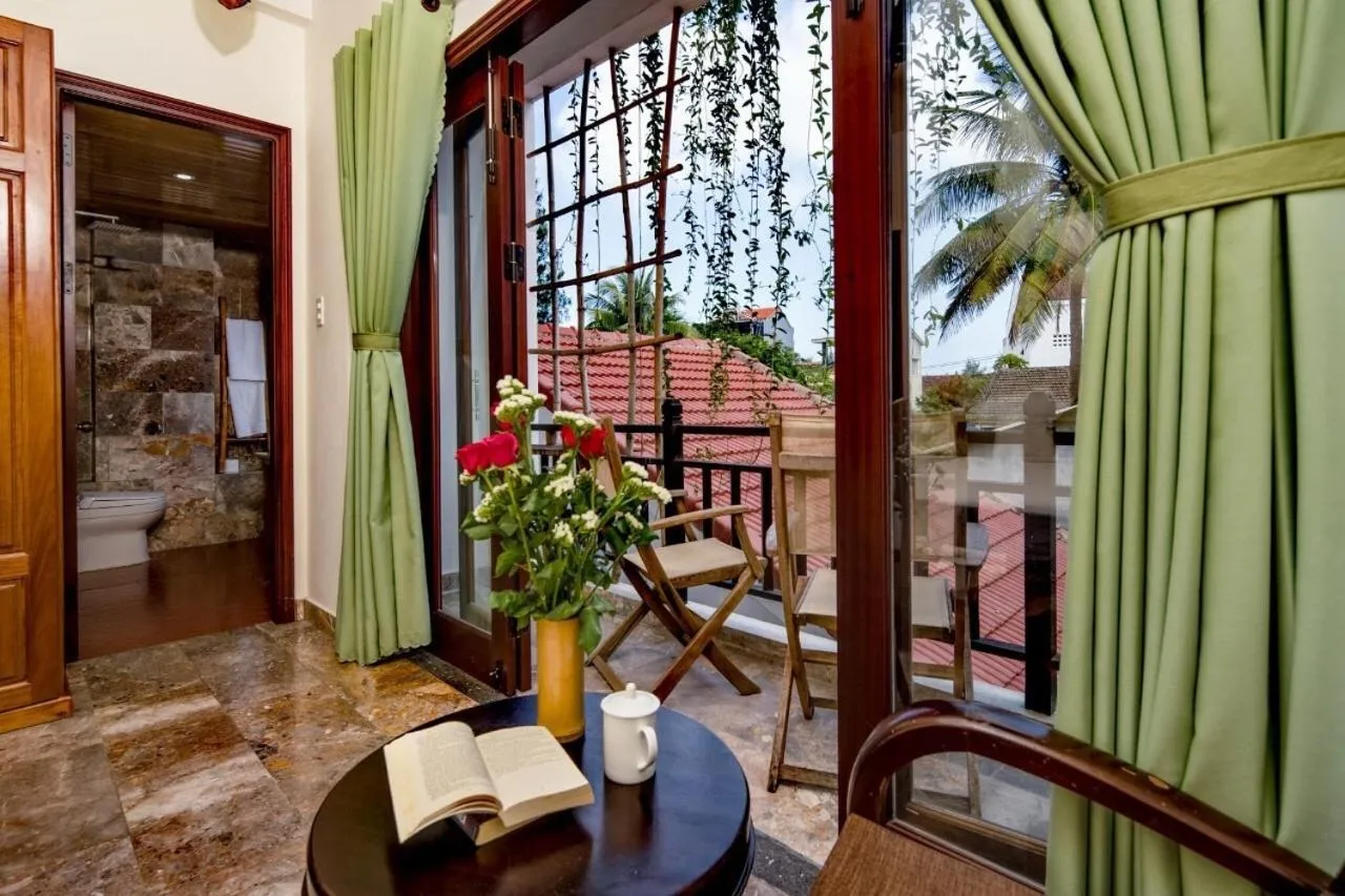 Living room in AnBang Morning Glory Beach Homestay 호이안 안방비치 숙소호텔