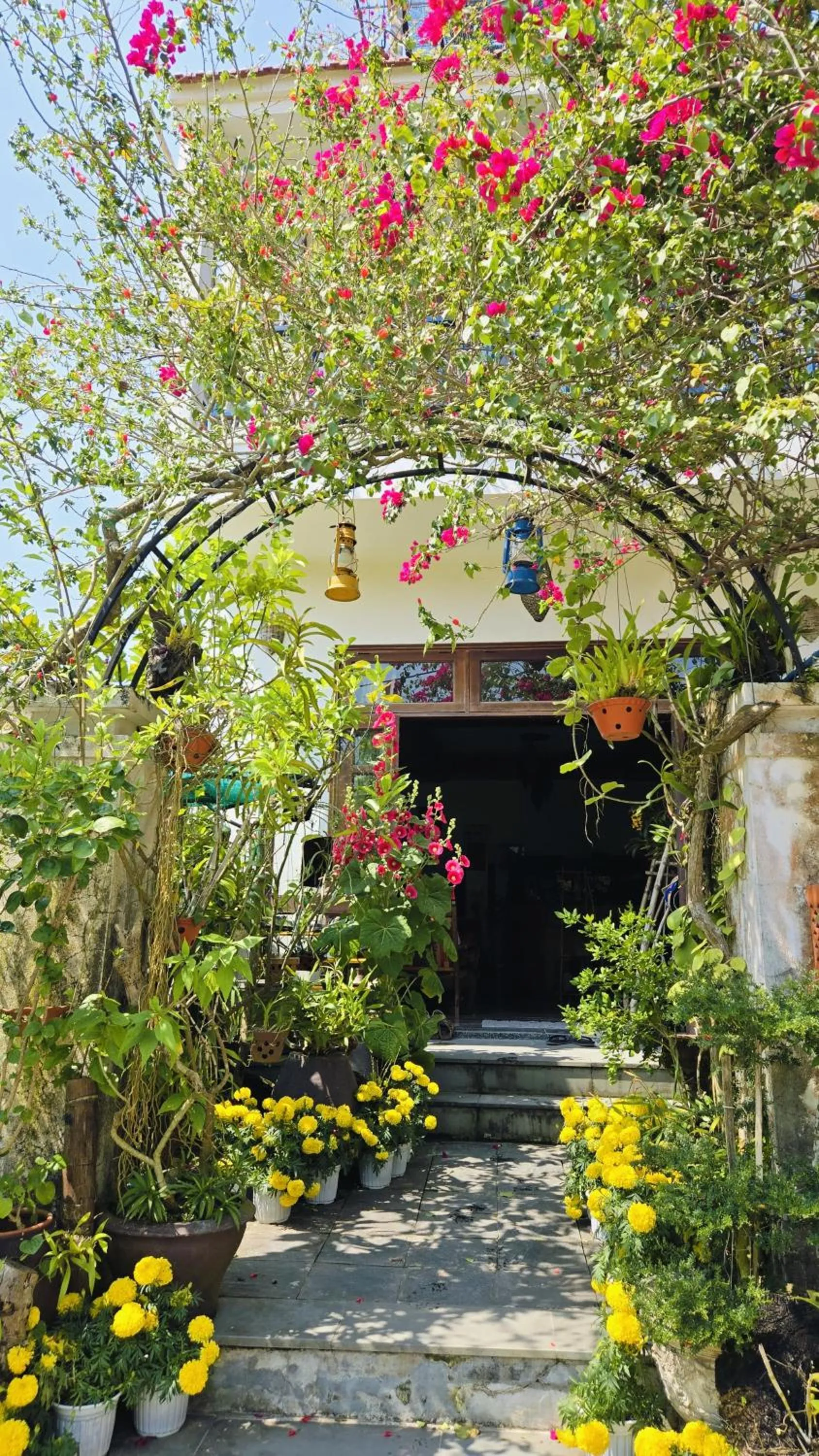 Property building in AnBang Morning Glory Beach Homestay 호이안 안방비치 숙소호텔