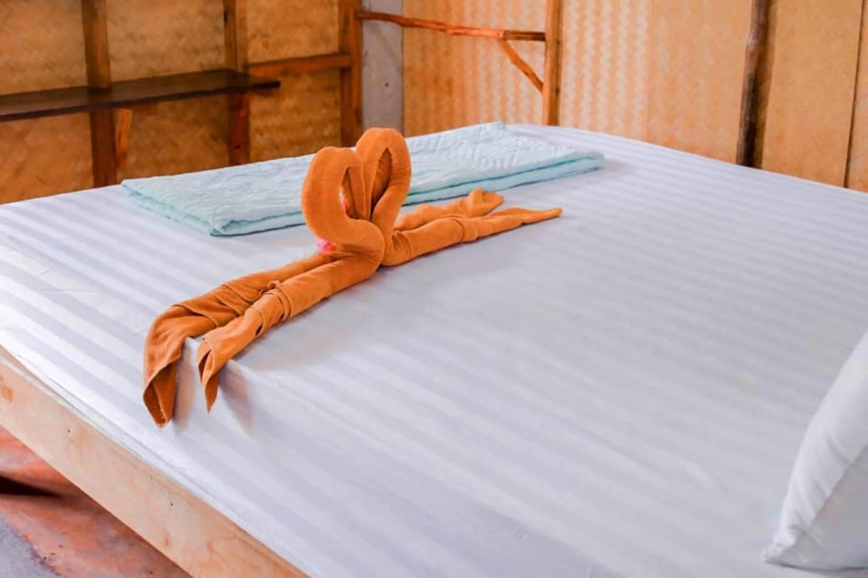 Bed in Asama Bungalow