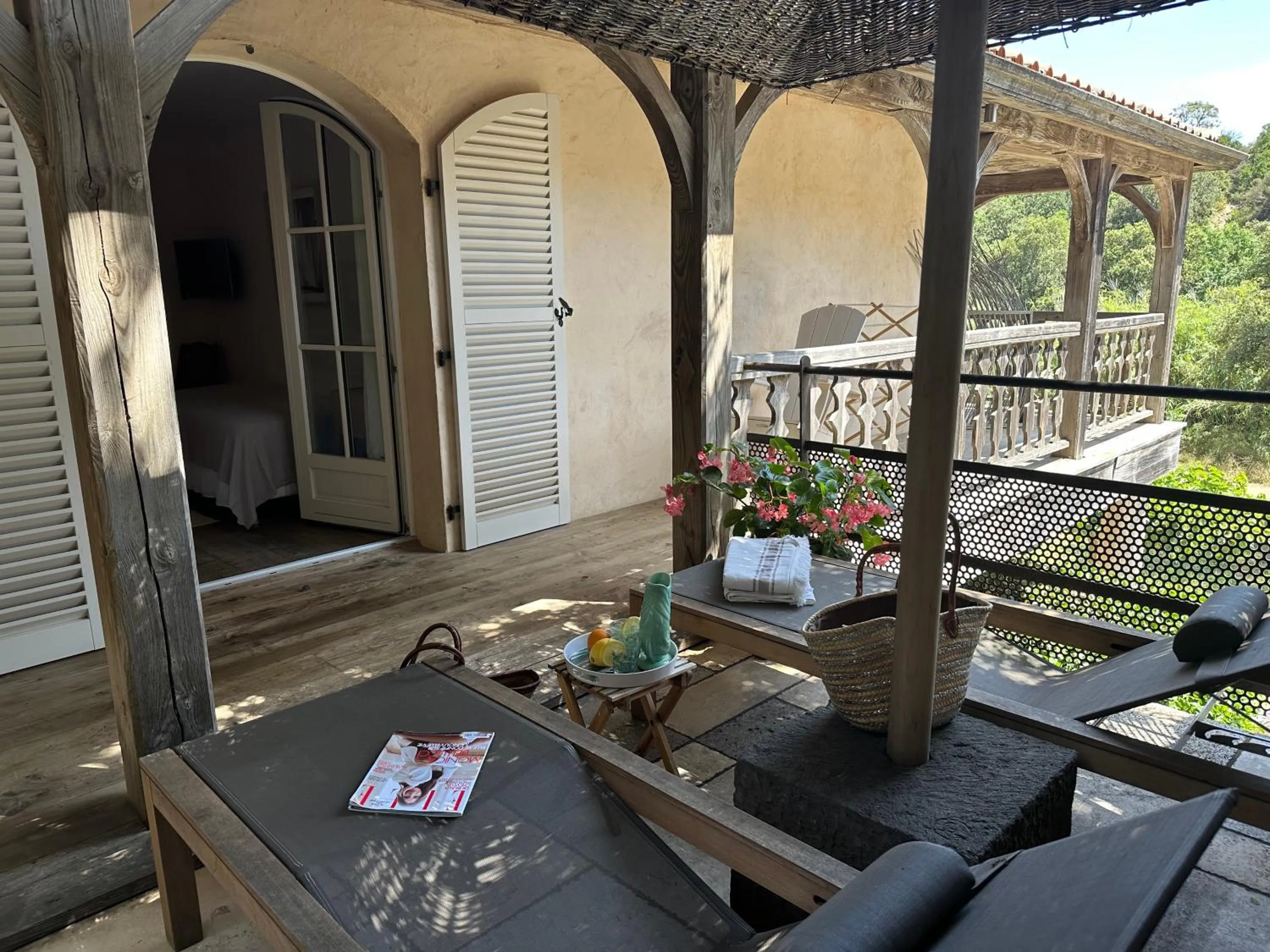 Patio in Le Clos des Sept Palmiers