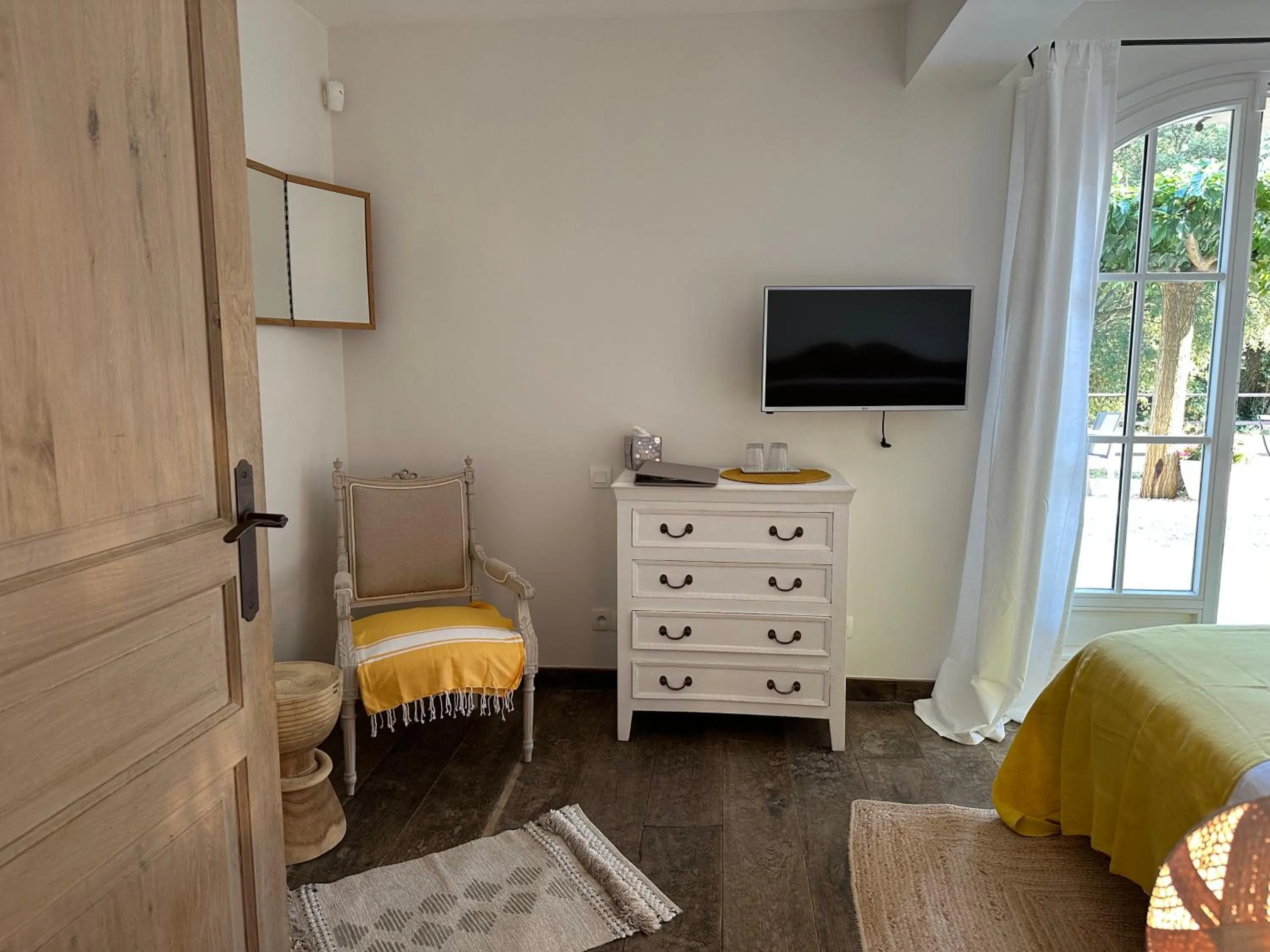 Bedroom in Le Clos des Sept Palmiers