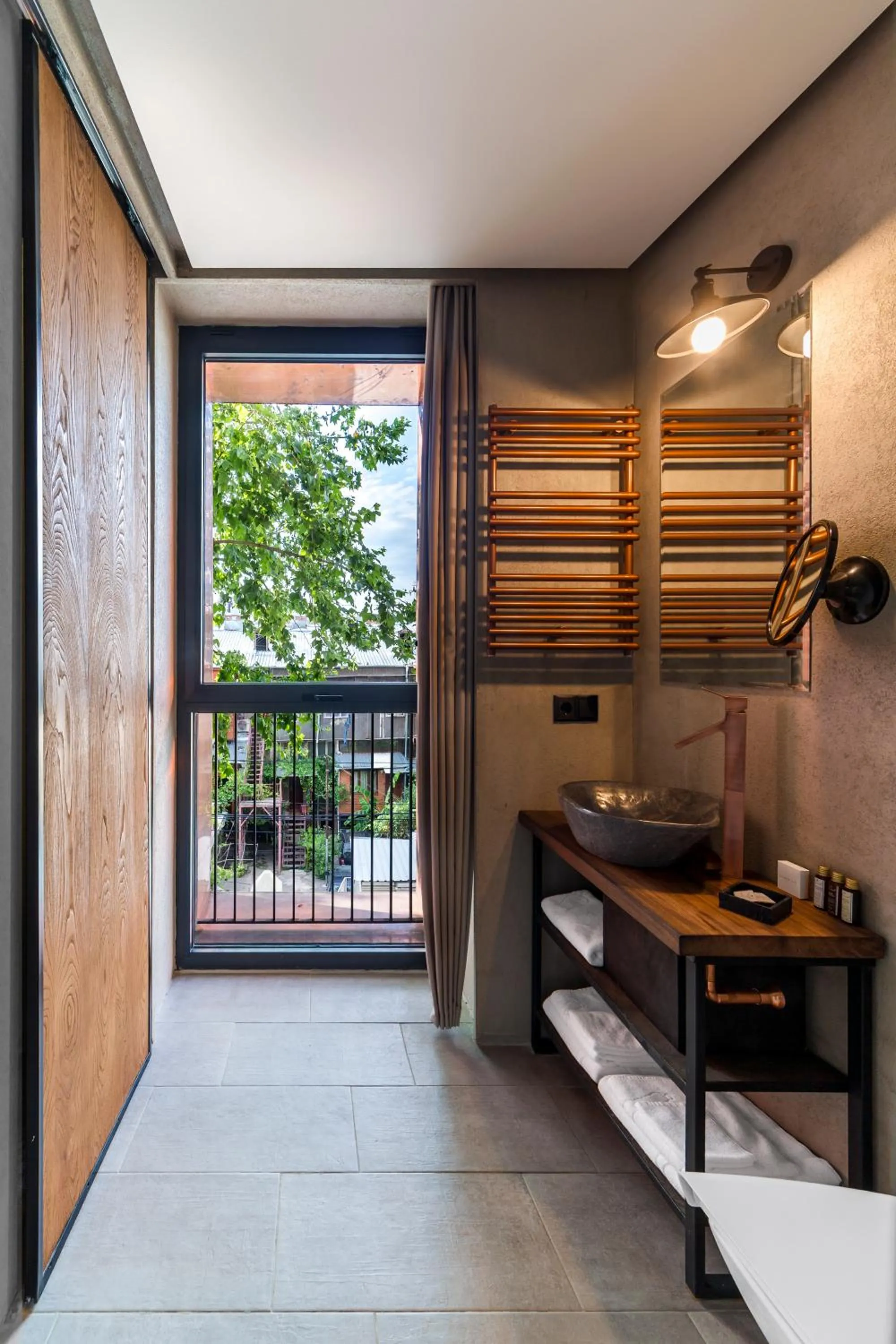 Bathroom in IOTA Hotel Tbilisi