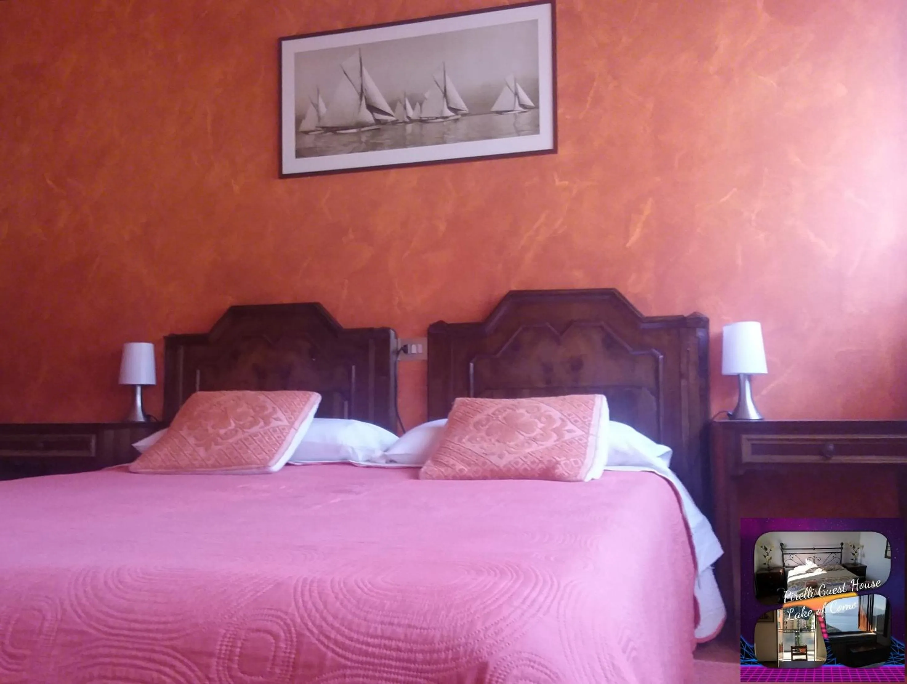 Bedroom, Bed in Orange House