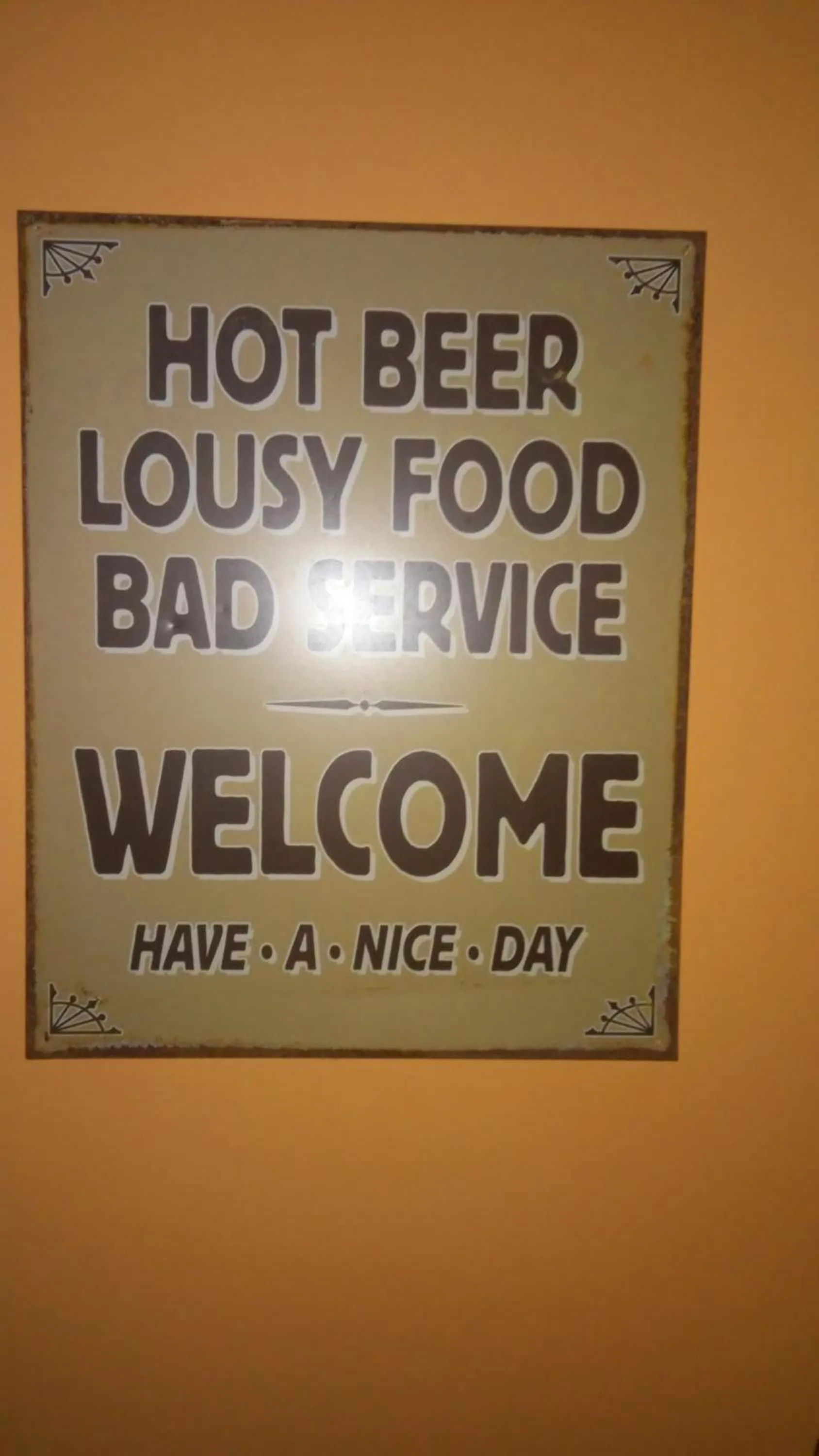 Text overlay in Orange House