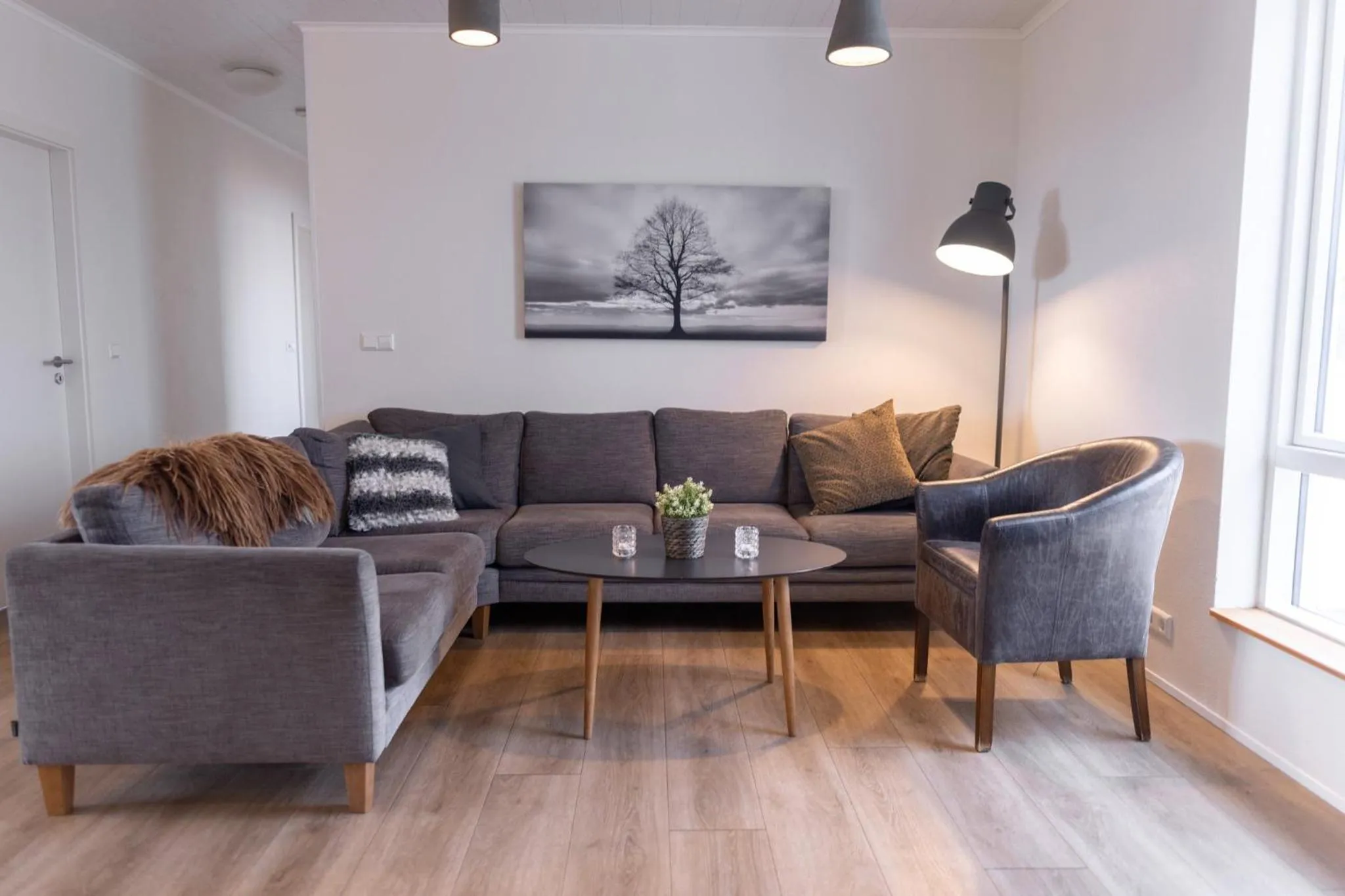 Living room in Miðhraun - Lava resort & Restaurant