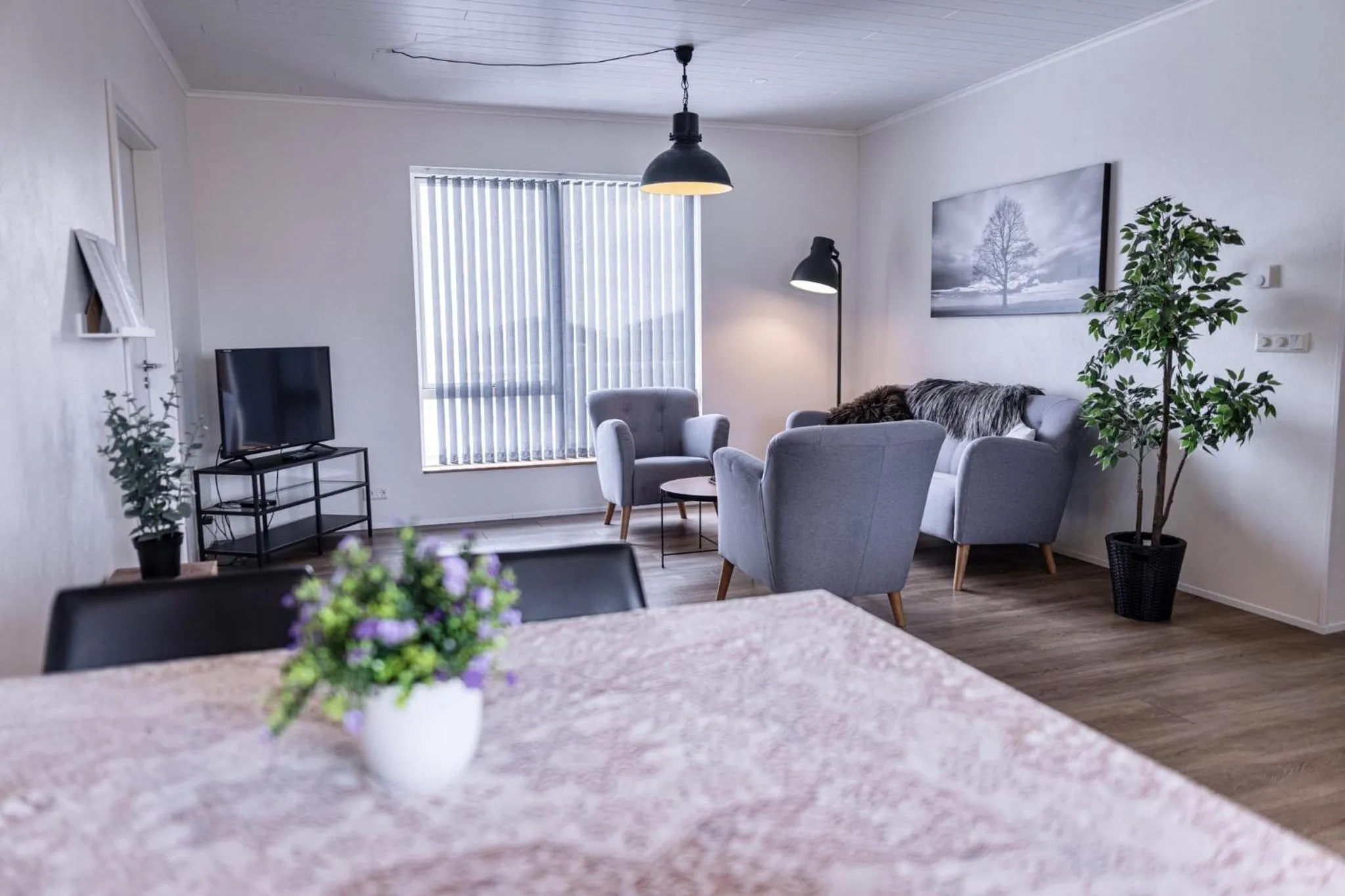 Living room in Miðhraun - Lava resort & Restaurant