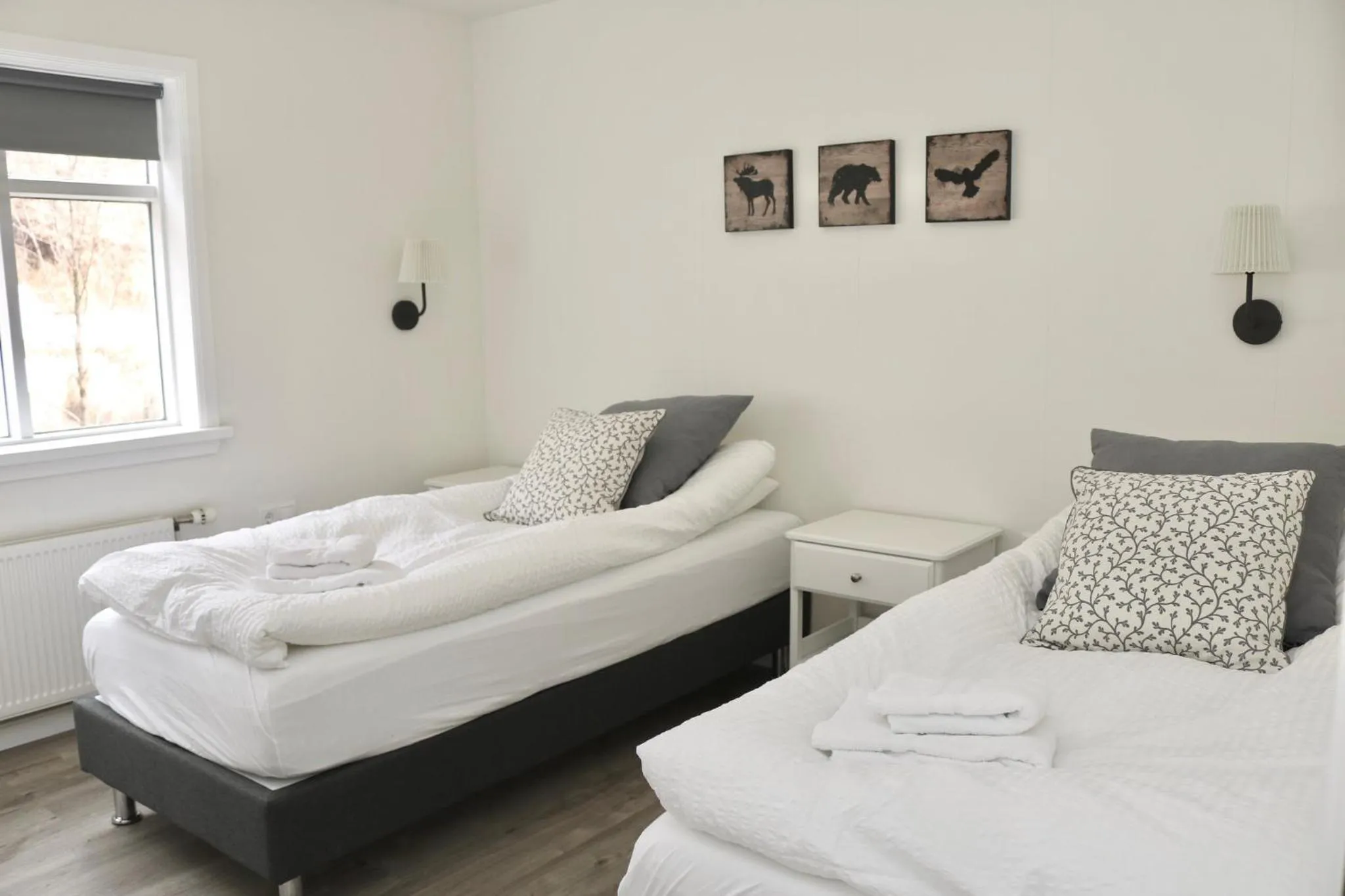 Bedroom, Bed in Miðhraun - Lava resort & Restaurant